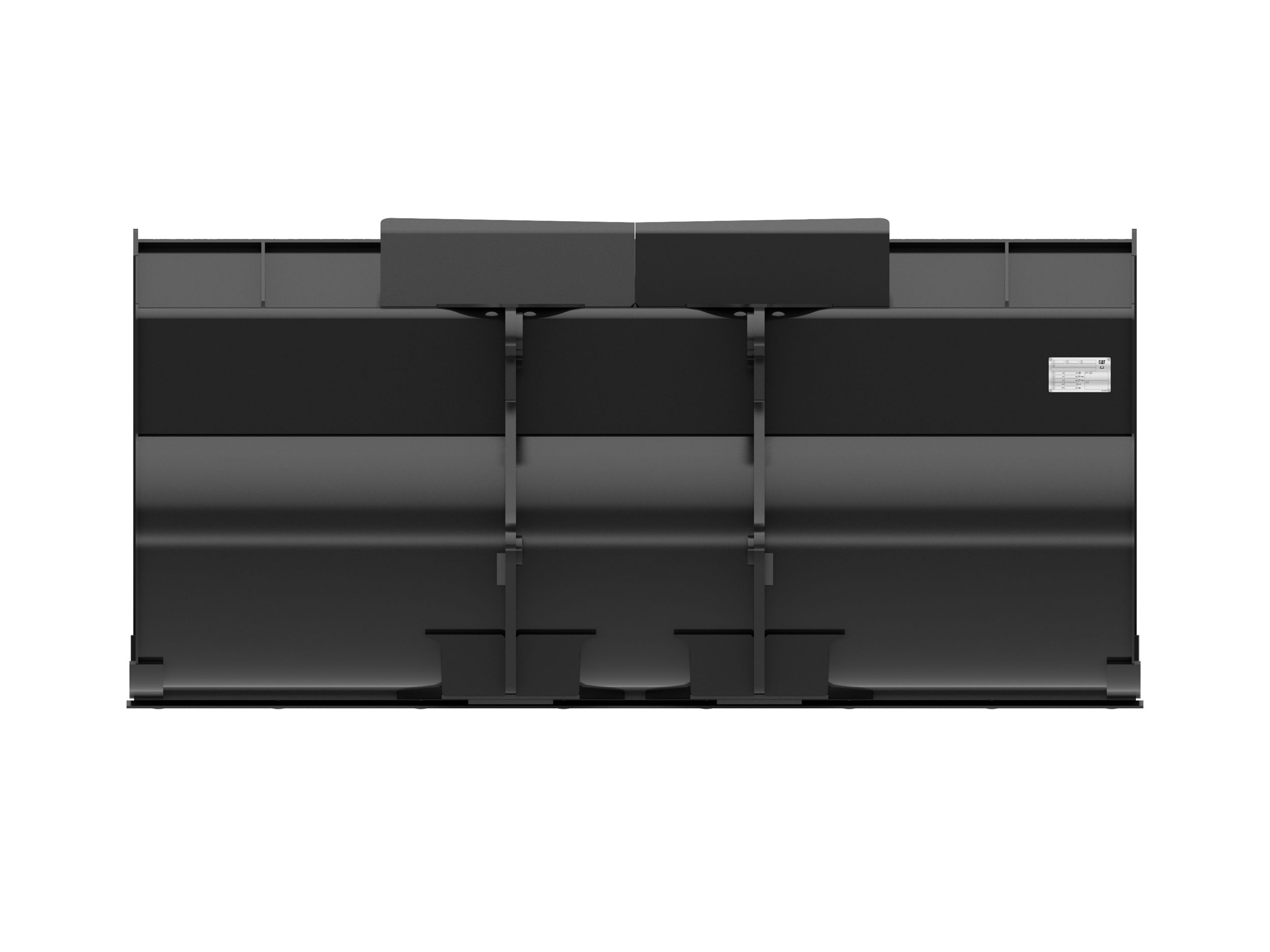 Ковш 1,9 м3 (2,5 ярда3), устройство смены навесного оборудования IT, режущая кромка с болтовым креплением