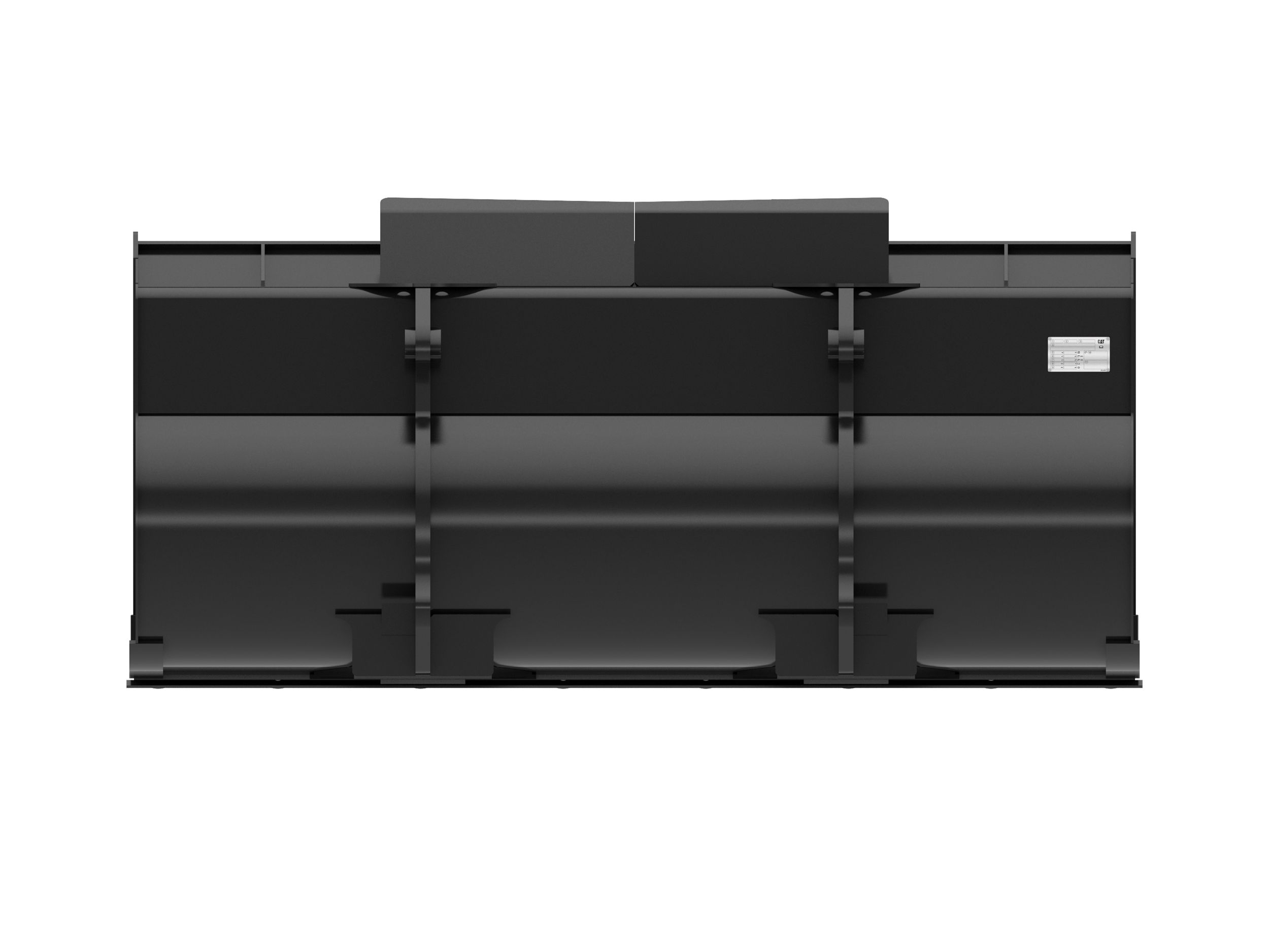 Ковш 1,7 м3 (2,2 ярда3), устройство смены навесного оборудования ISO, режущая кромка с болтовым креплением