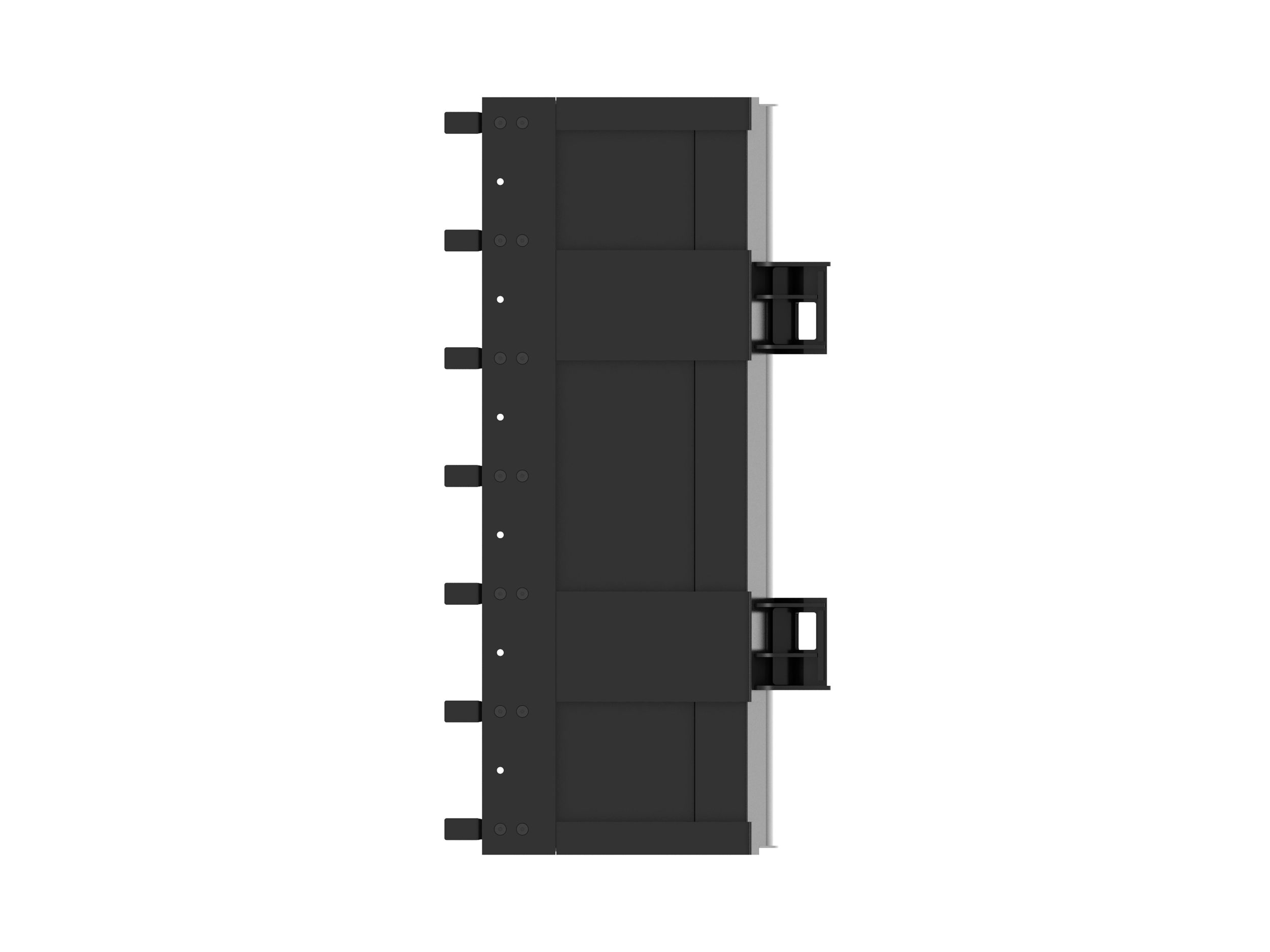 Ковш 1,1 м3 (1,4 ярда3), устройство смены навесного оборудования мини-погрузчика, зубья с болтовым креплением
