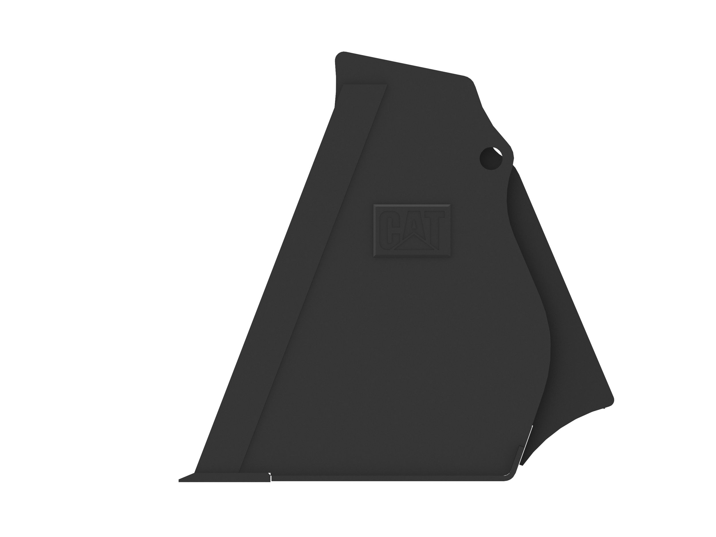 1.1 m3 (1.4 yd3), Skid Steer Coupler, Base Edge 