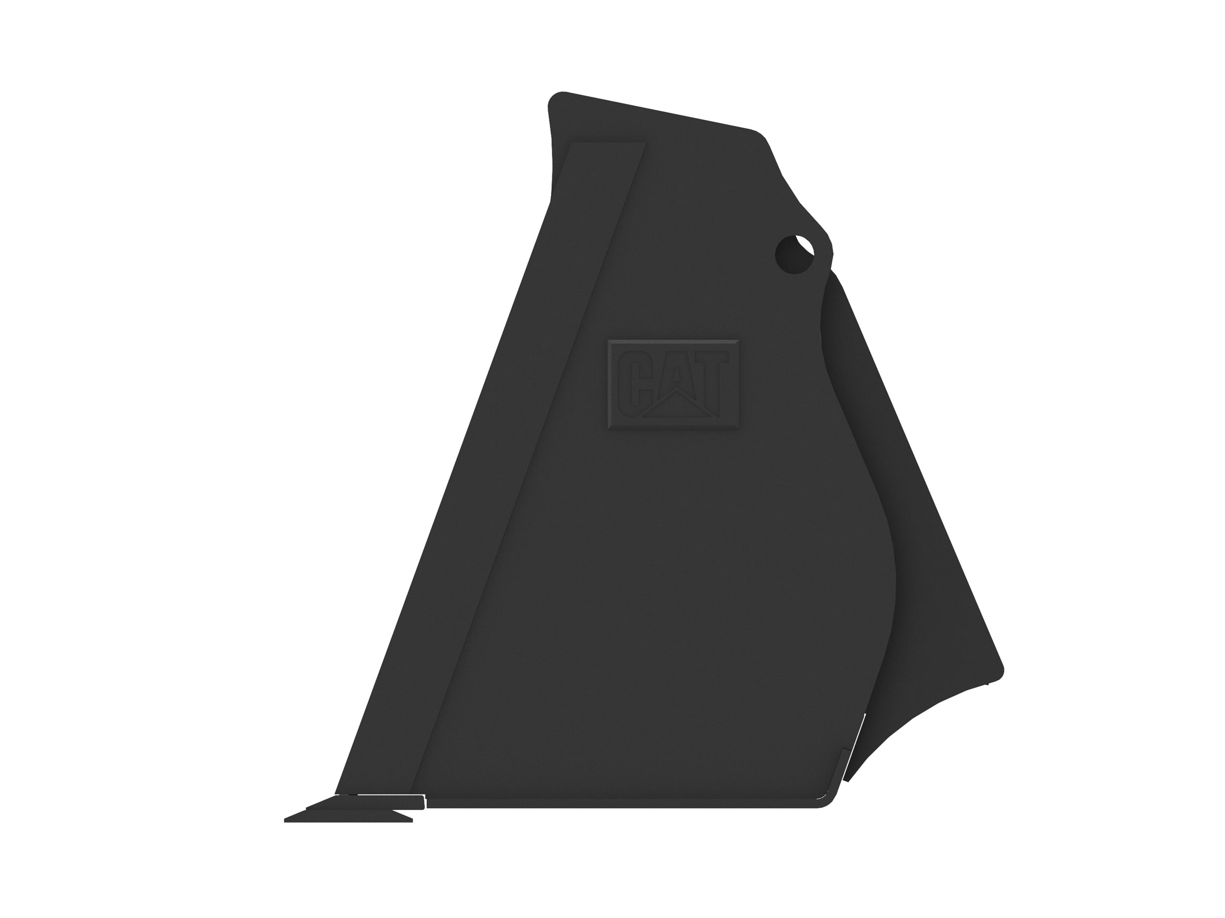 Ковш 1,0 м3 (1,3 ярда3), устройство смены навесного оборудования мини-погрузчика, режущая кромка с болтовым креплением (