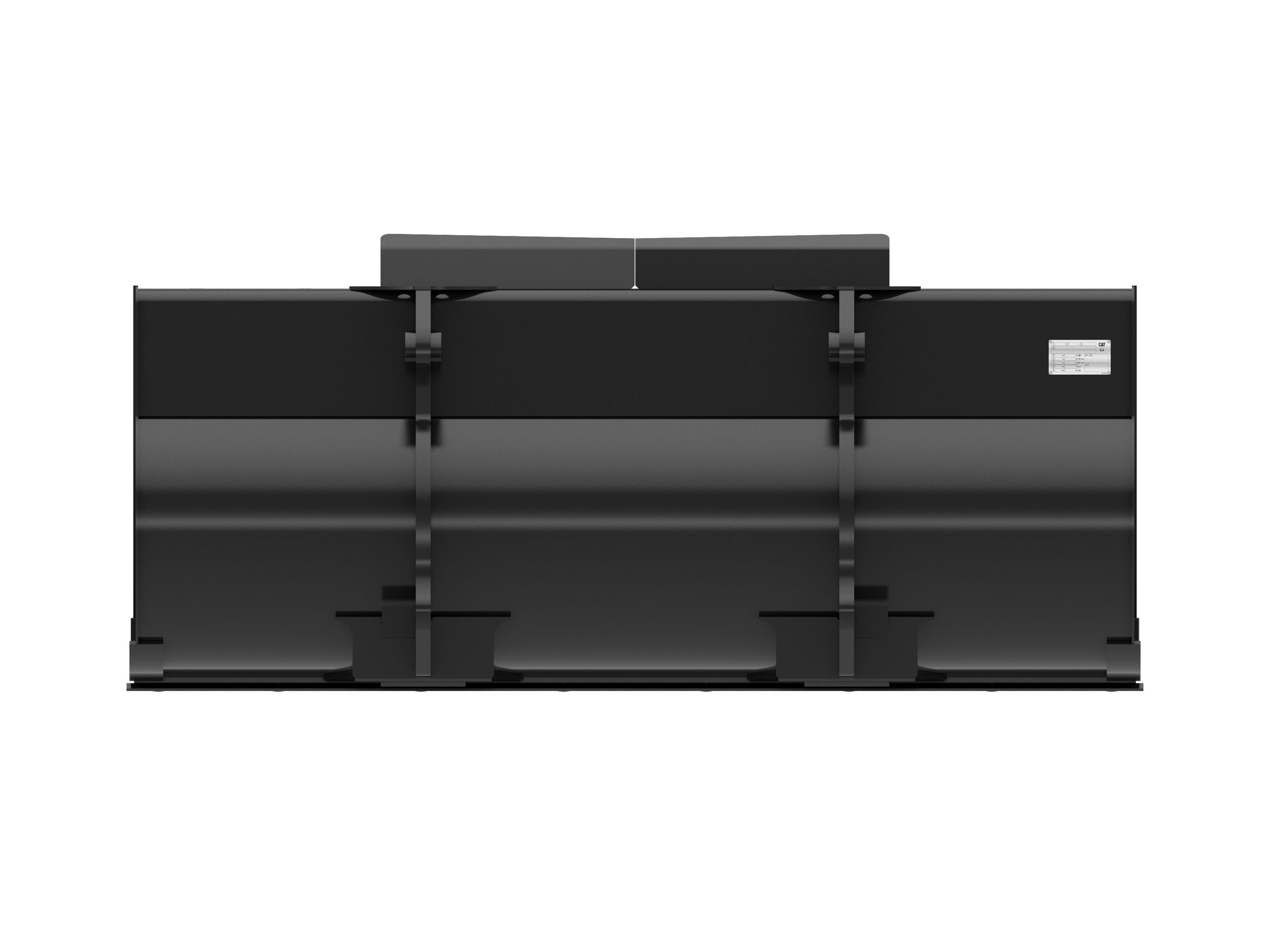 Ковш 1,3 м3 (1,7 ярда3), устройство смены навесного оборудования ISO, режущая кромка с болтовым креплением