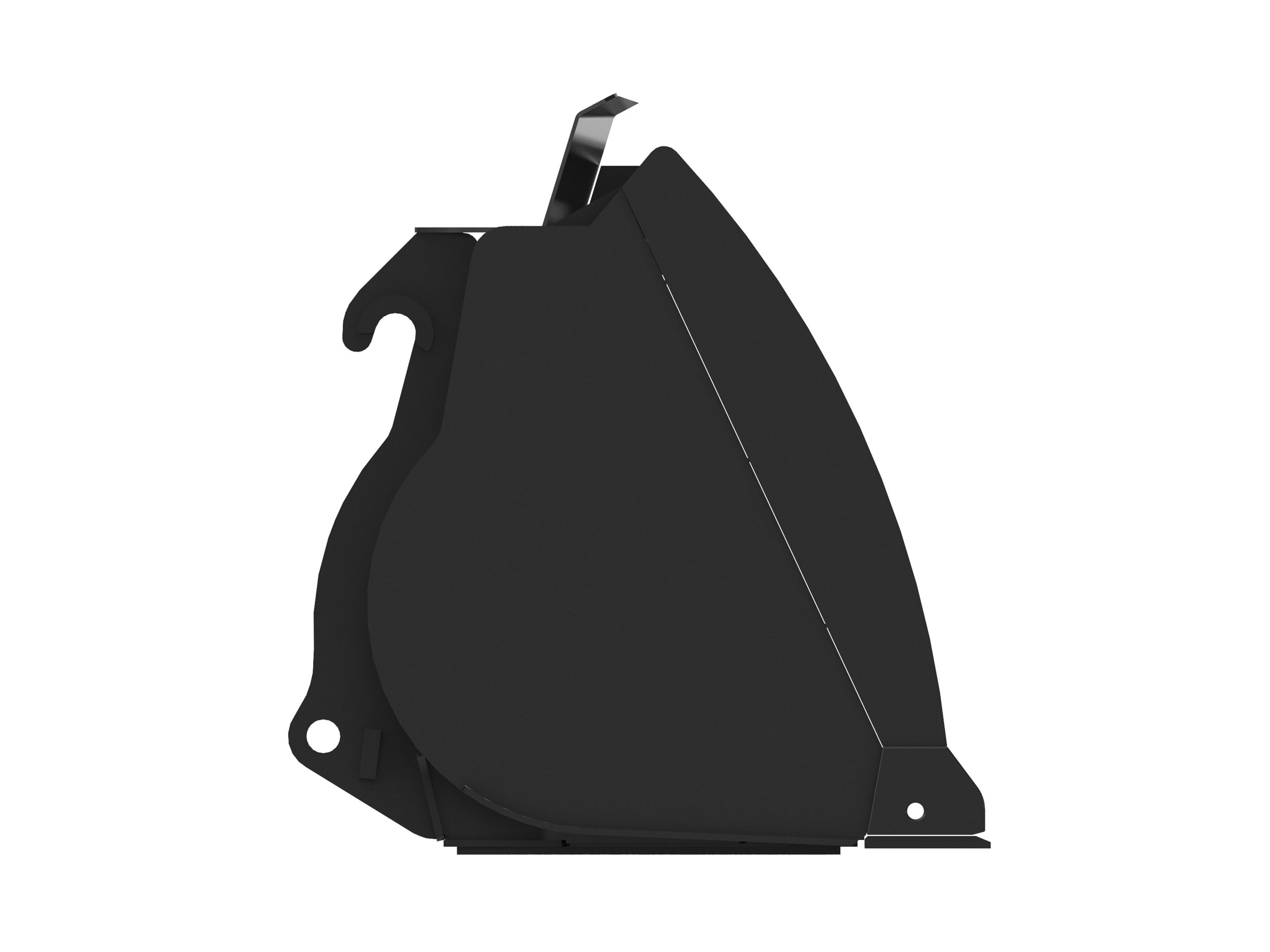 1.6 m3 (2.1 yd3), HPL-ISO Coupler, Base Edge 