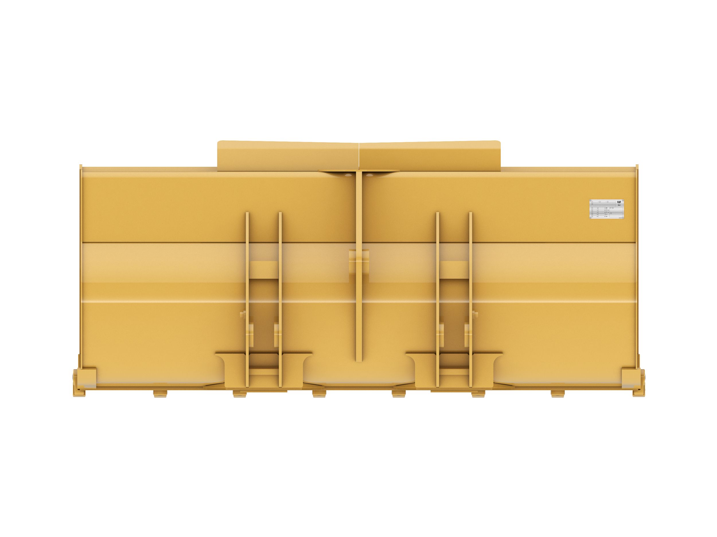 Ковш 1,3 м3 (1,7 ярда3), крепление на пальцах, зубья с болтовым креплением