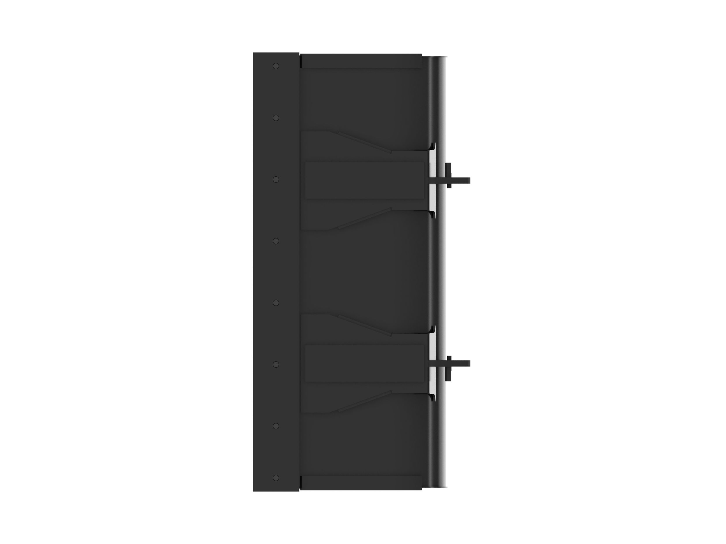 Ковш 1,9 м3 (2,5 ярда3), устройство смены навесного оборудования ISO, режущая кромка с болтовым креплением