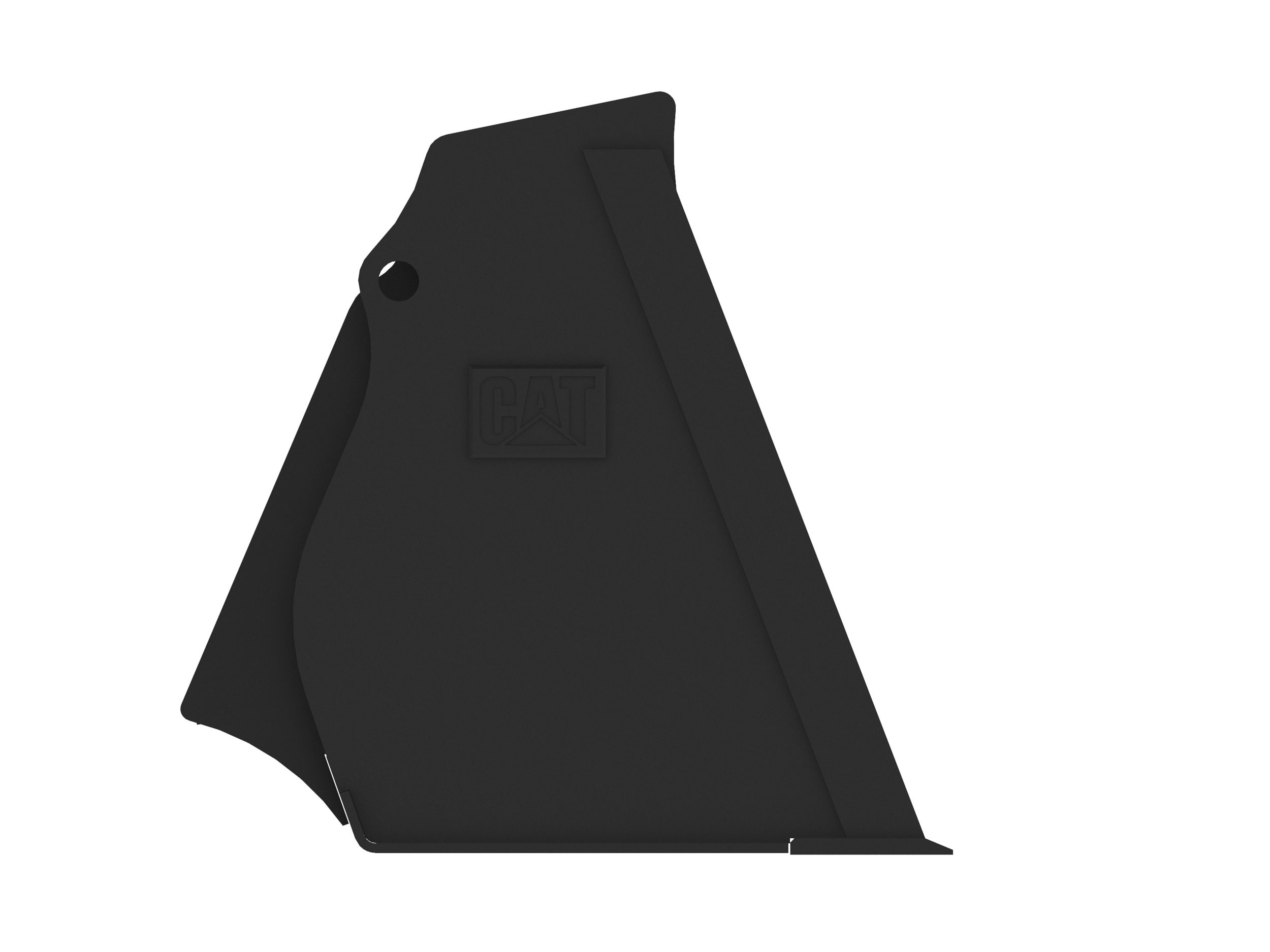 1.1 m3 (1.4 yd3), Skid Steer Coupler, Base Edge 