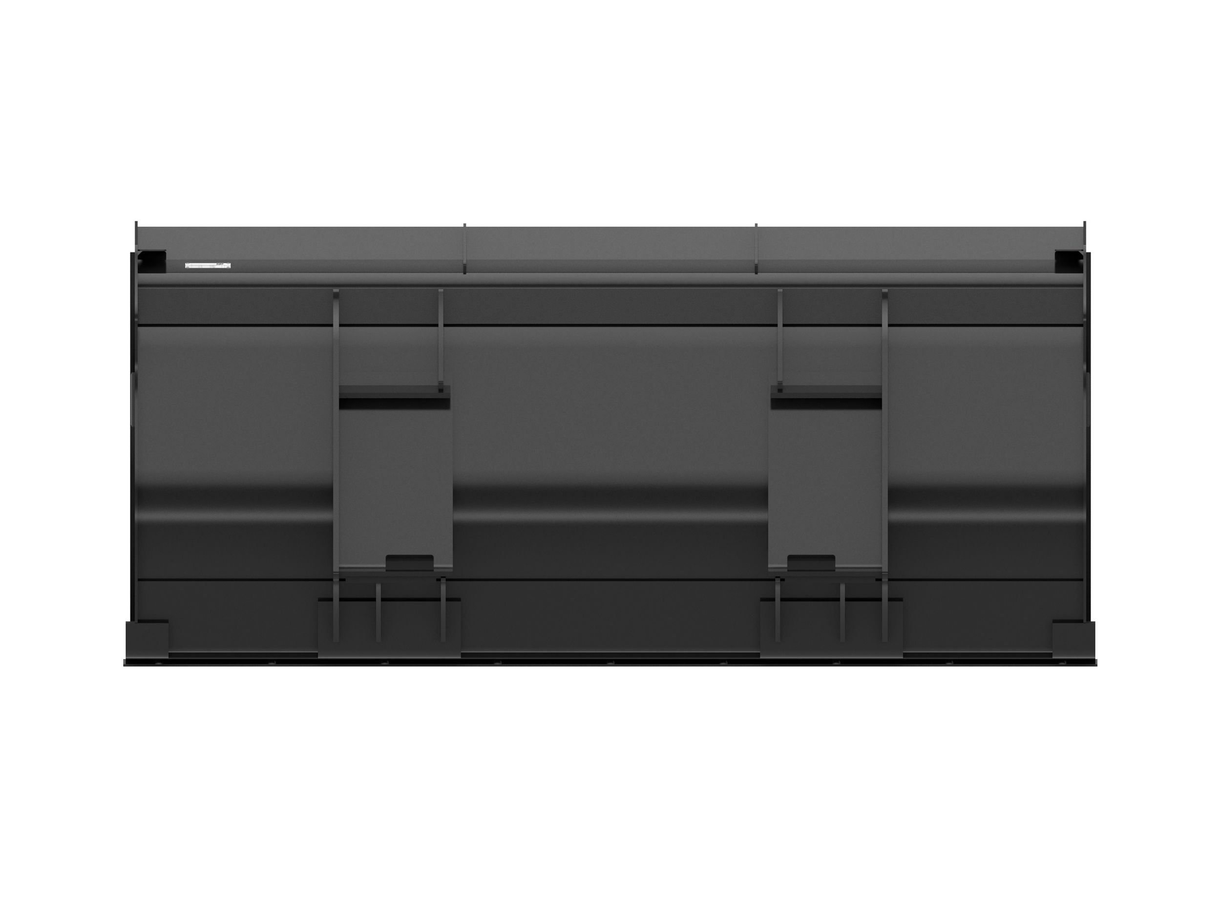 Ковш 1,0 м3 (1,3 ярда3), устройство смены навесного оборудования мини-погрузчика, режущая кромка с болтовым креплением (