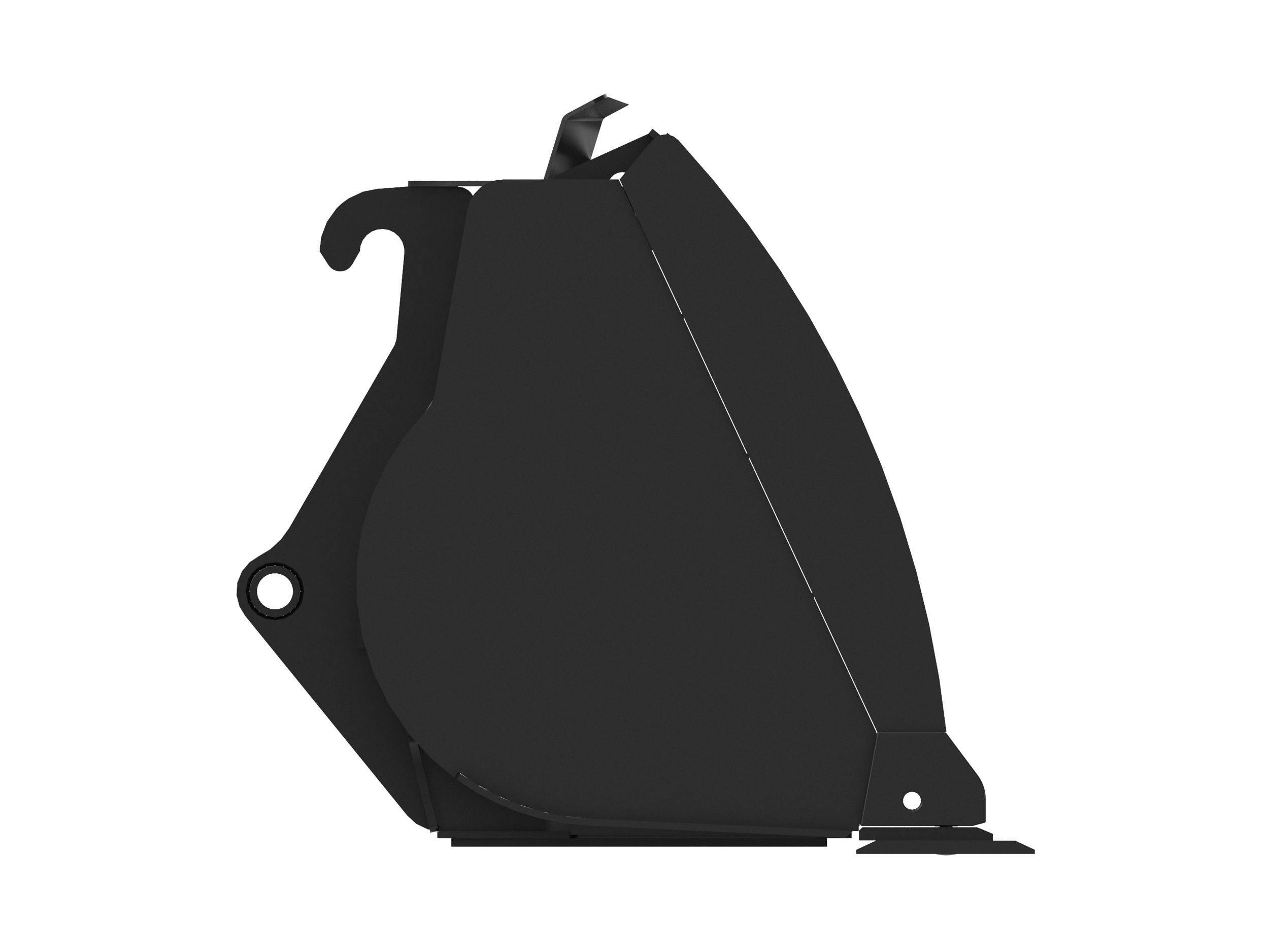 Ковш 1,6 м3 (2,1 ярда3), устройство смены навесного оборудования IT, режущая кромка с болтовым креплением