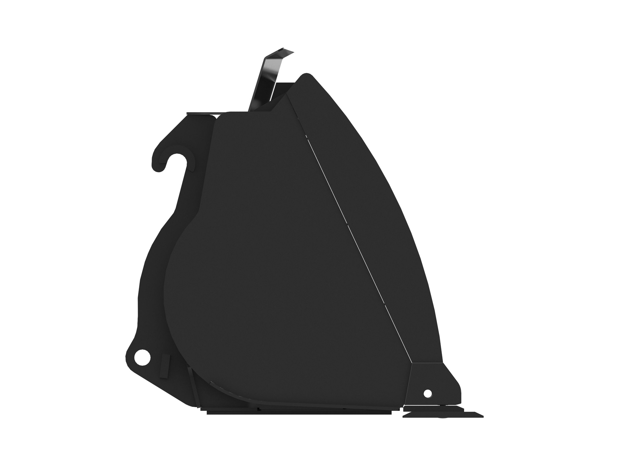 Ковш 1,7 м3 (2,2 ярда3), устройство смены навесного оборудования ISO, режущая кромка с болтовым креплением