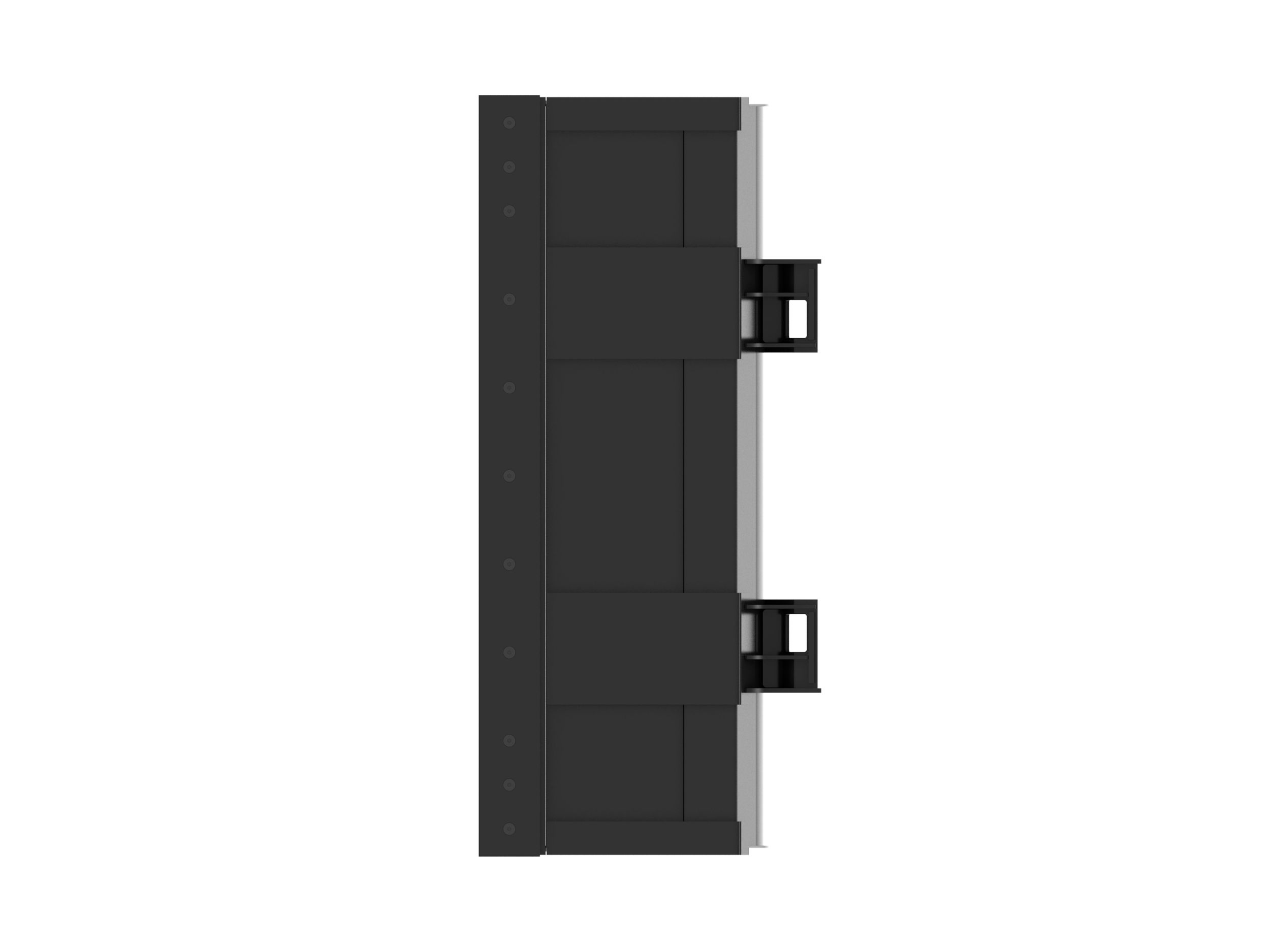 Ковш 1,0 м3 (1,3 ярда3), устройство смены навесного оборудования мини-погрузчика, режущая кромка с болтовым креплением (