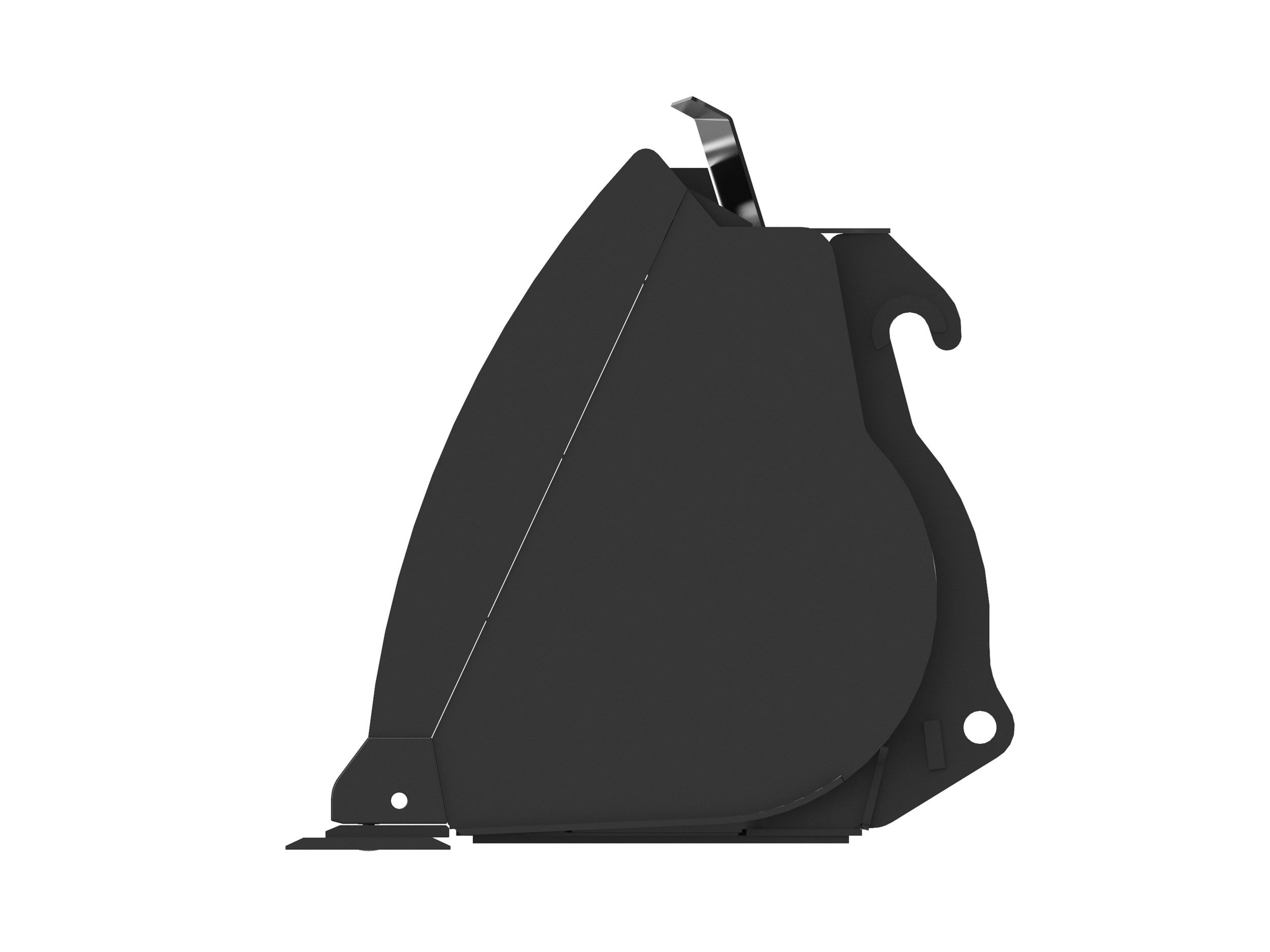 Ковш 1,7 м3 (2,2 ярда3), устройство смены навесного оборудования ISO, режущая кромка с болтовым креплением