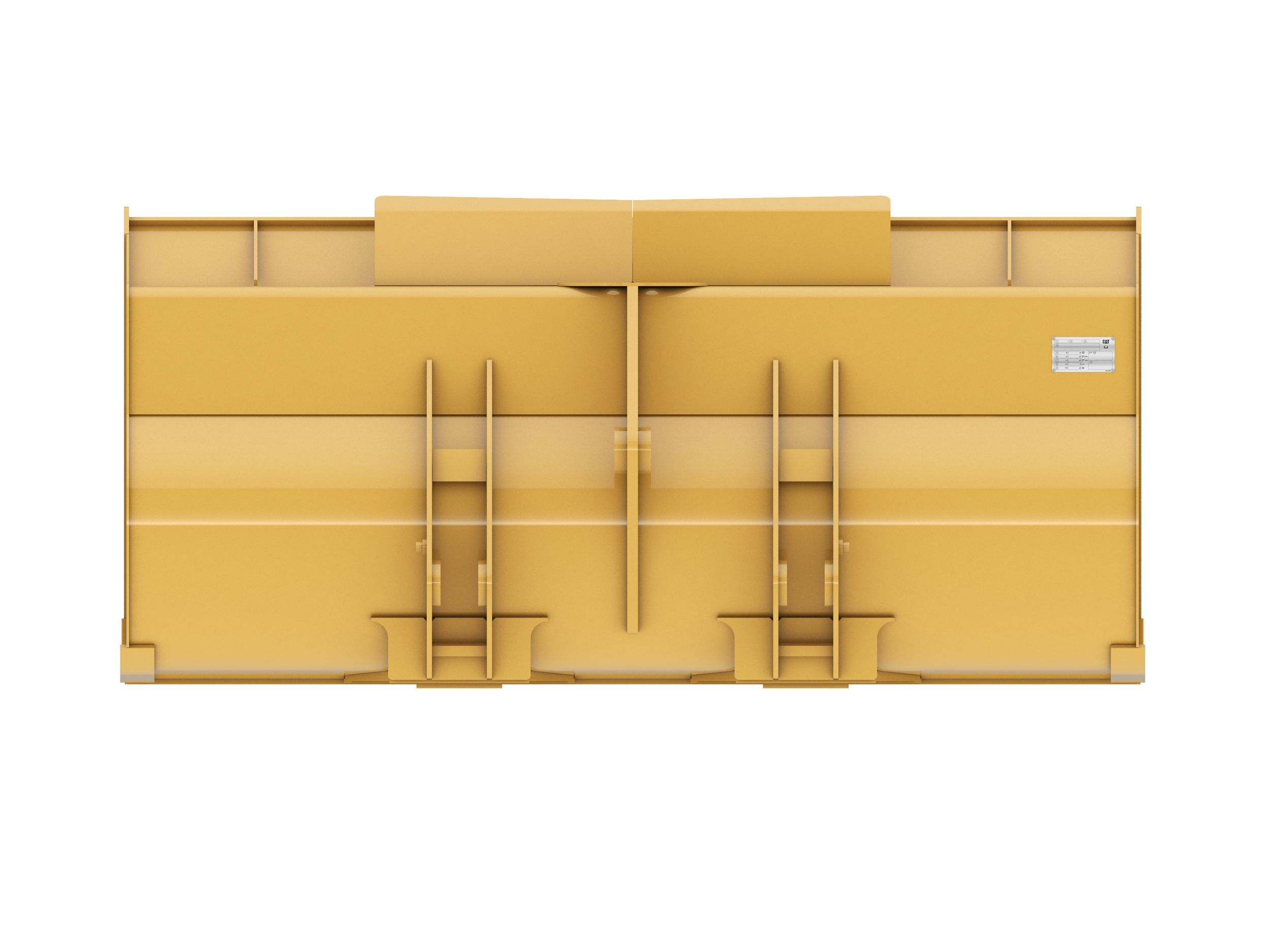 1.8 m3 (2.4 yd3), Pin On, Base Edge 