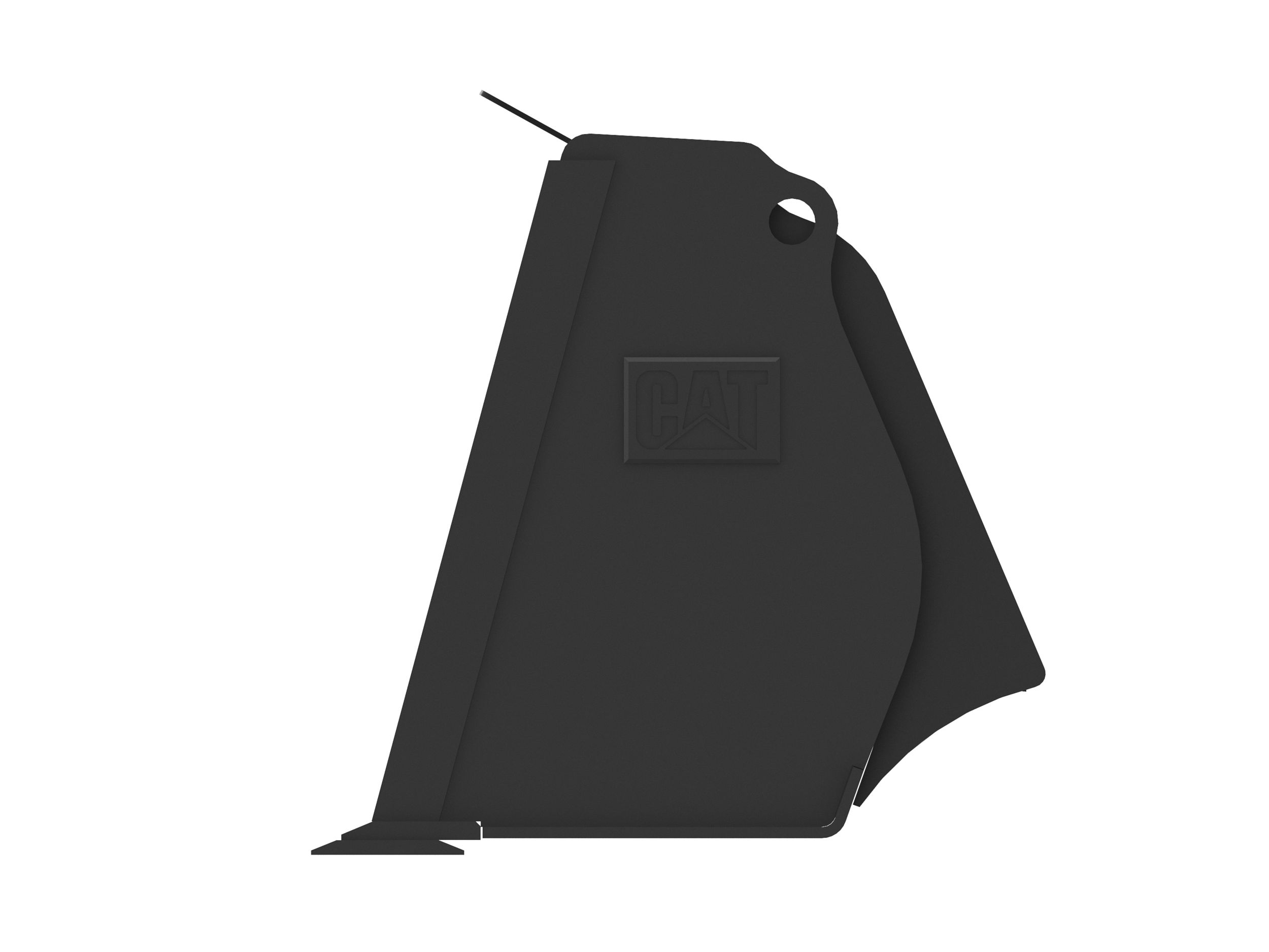 Ковш 0,6 м3 (0,8 ярда3), устройство смены навесного оборудования мини-погрузчика, режущая кромка с болтовым креплением (