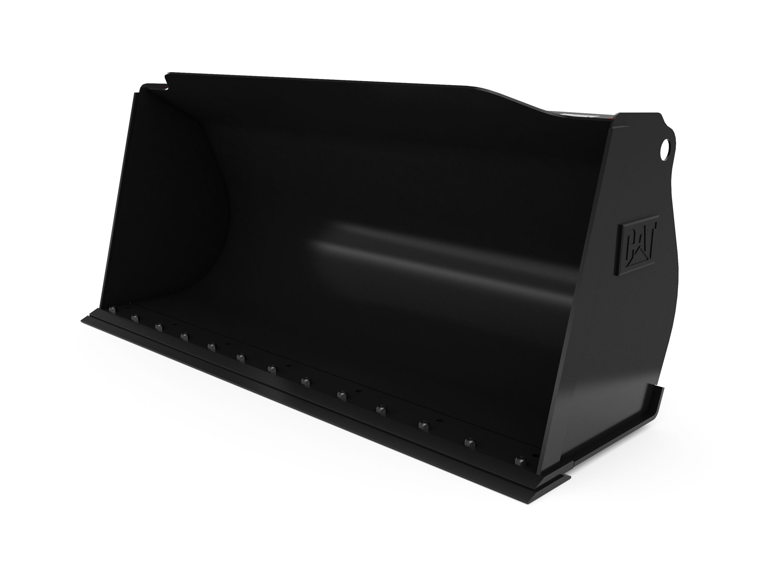 Ковш 0,6 м3 (0,8 ярда3), устройство смены навесного оборудования мини-погрузчика, режущая кромка с болтовым креплением (