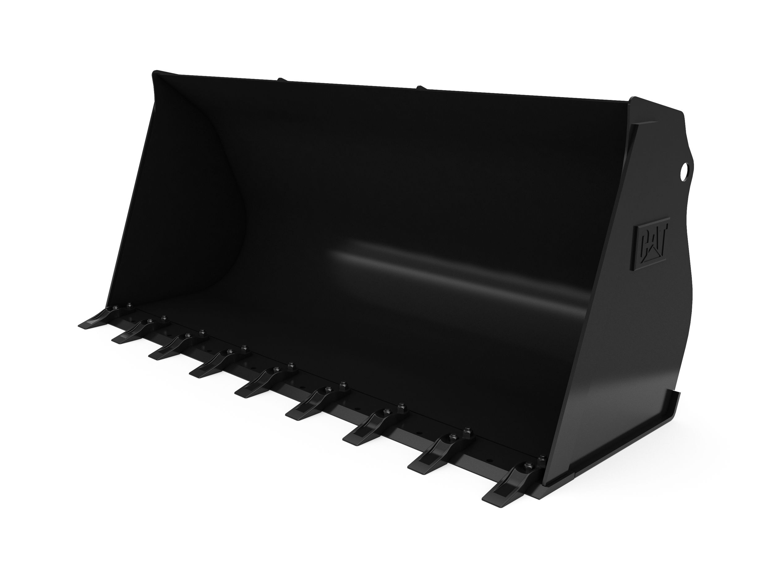 Ковш 1,0 м3 (1,3 ярда3), устройство смены навесного оборудования мини-погрузчика, зубья с болтовым креплением