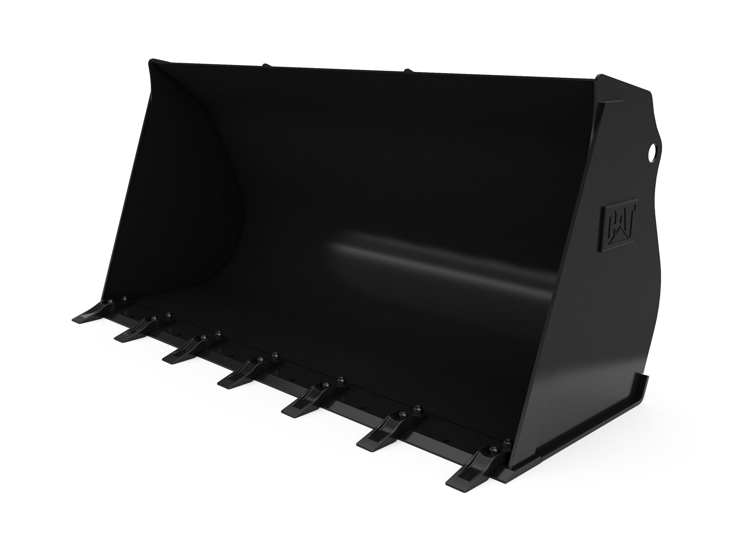 Ковш 0,9 м3 (1,2 ярда3), устройство смены навесного оборудования мини-погрузчика, зубья с болтовым креплением