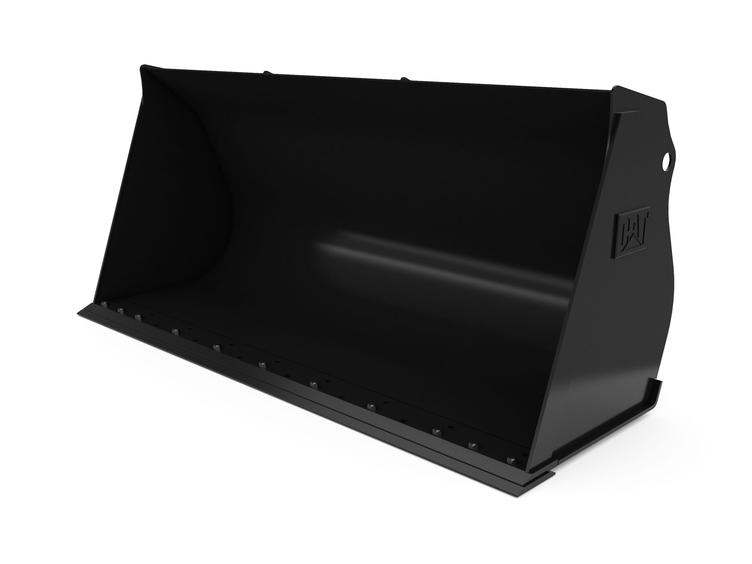 Ковш 1,0 куб. м (1,3 куб. ярда), устройство смены навесного оборудования ISO, режущая кромка с болтовым креплением