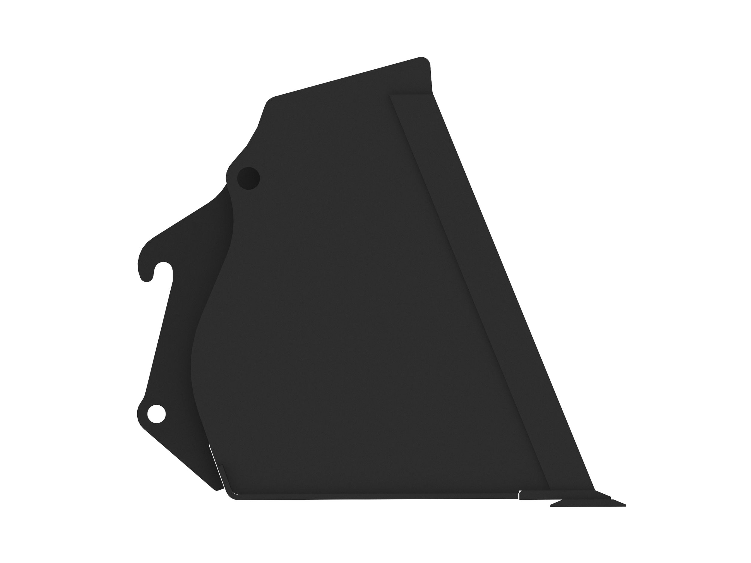 Ковш 1,3 м3 (1,7 ярда3), устройство смены навесного оборудования ISO, режущая кромка с болтовым креплением