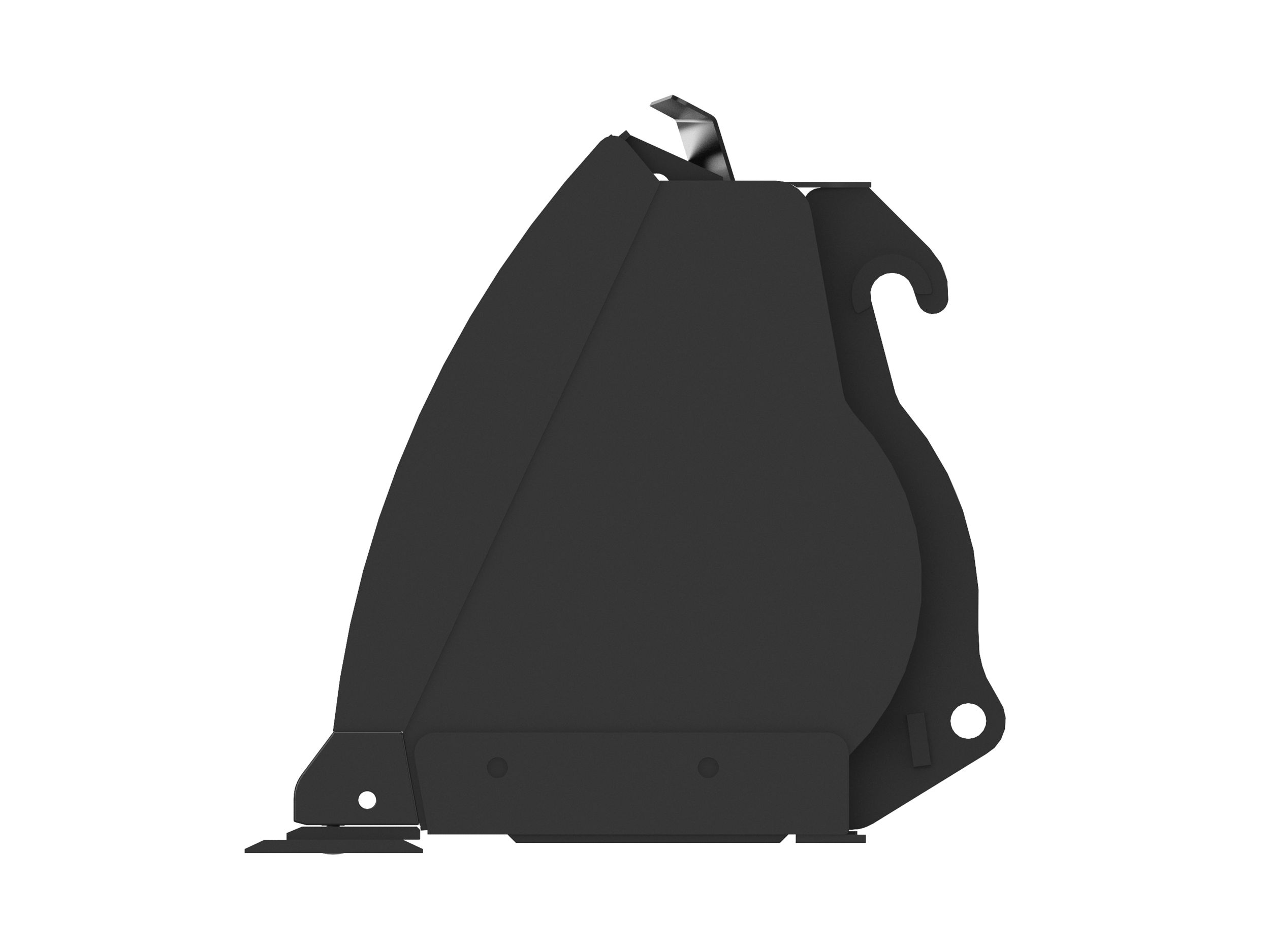 Ковш 1,7 м3 (2,2 ярда3), устройство смены навесного оборудования ISO, режущая кромка с болтовым креплением