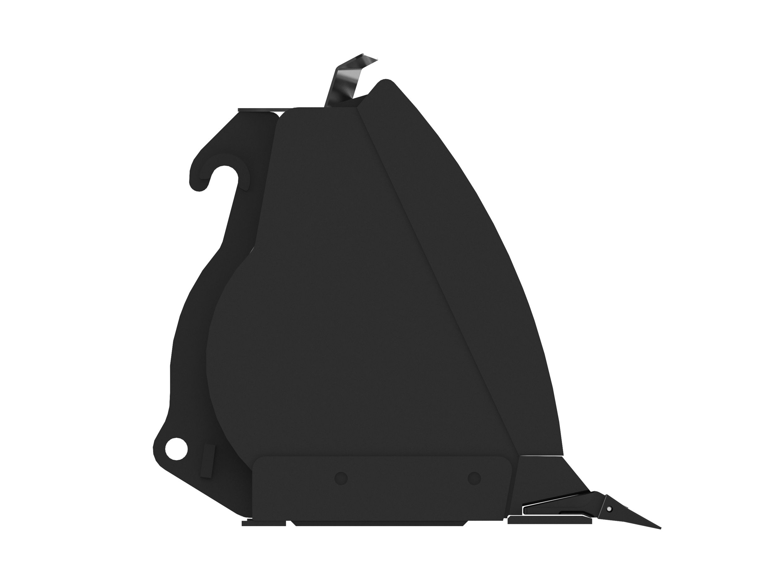 Ковш 1,5 м3 (2,0 ярда3), устройство смены навесного оборудования ISO, зубья наварного типа