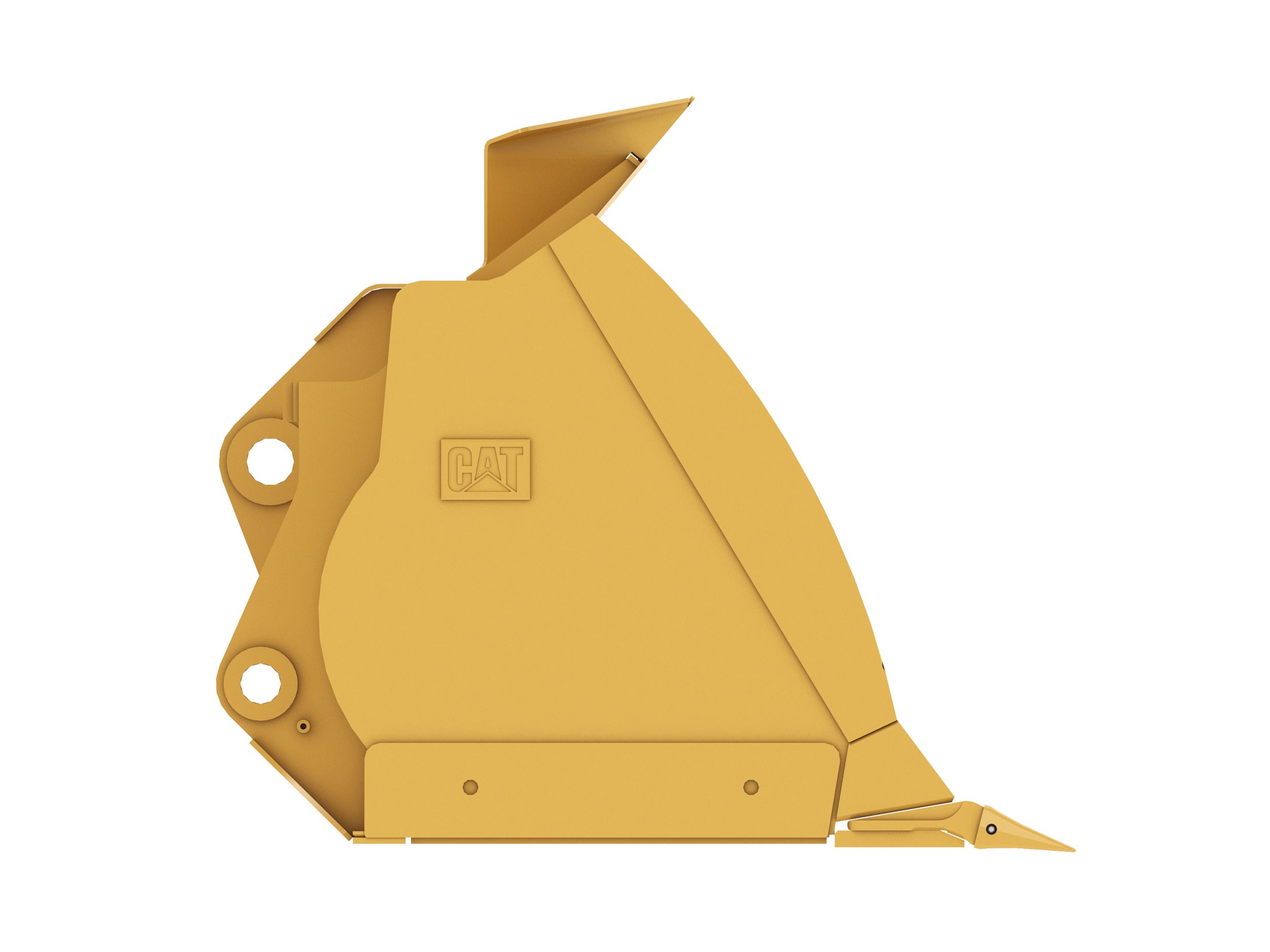 493-1855: 2,9 m3 (3,8 yd3), à claveter, dents soudées