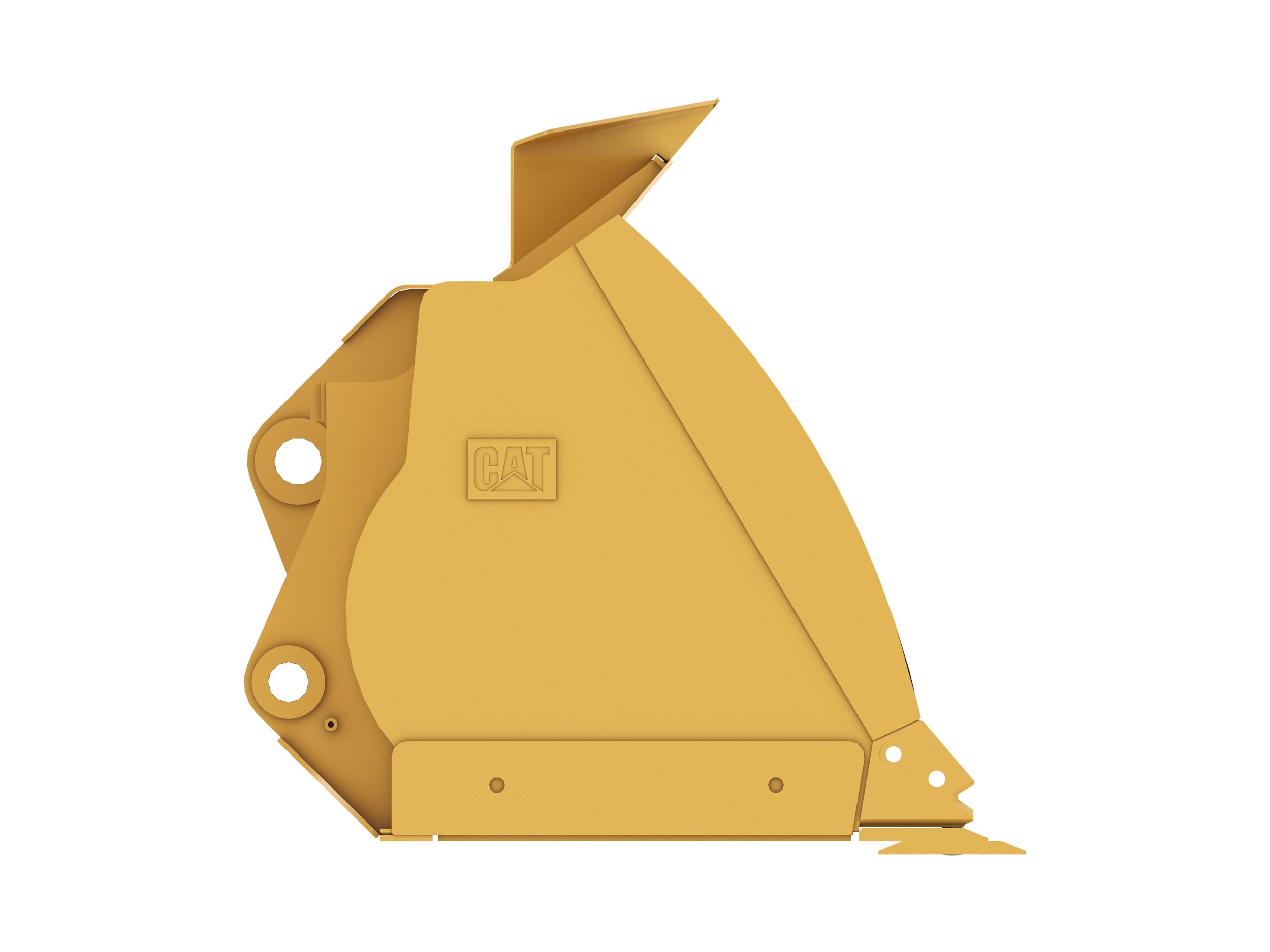 Ковш 2,9 м3 (3,8 ярда3), крепление на пальцах, приварные зубья