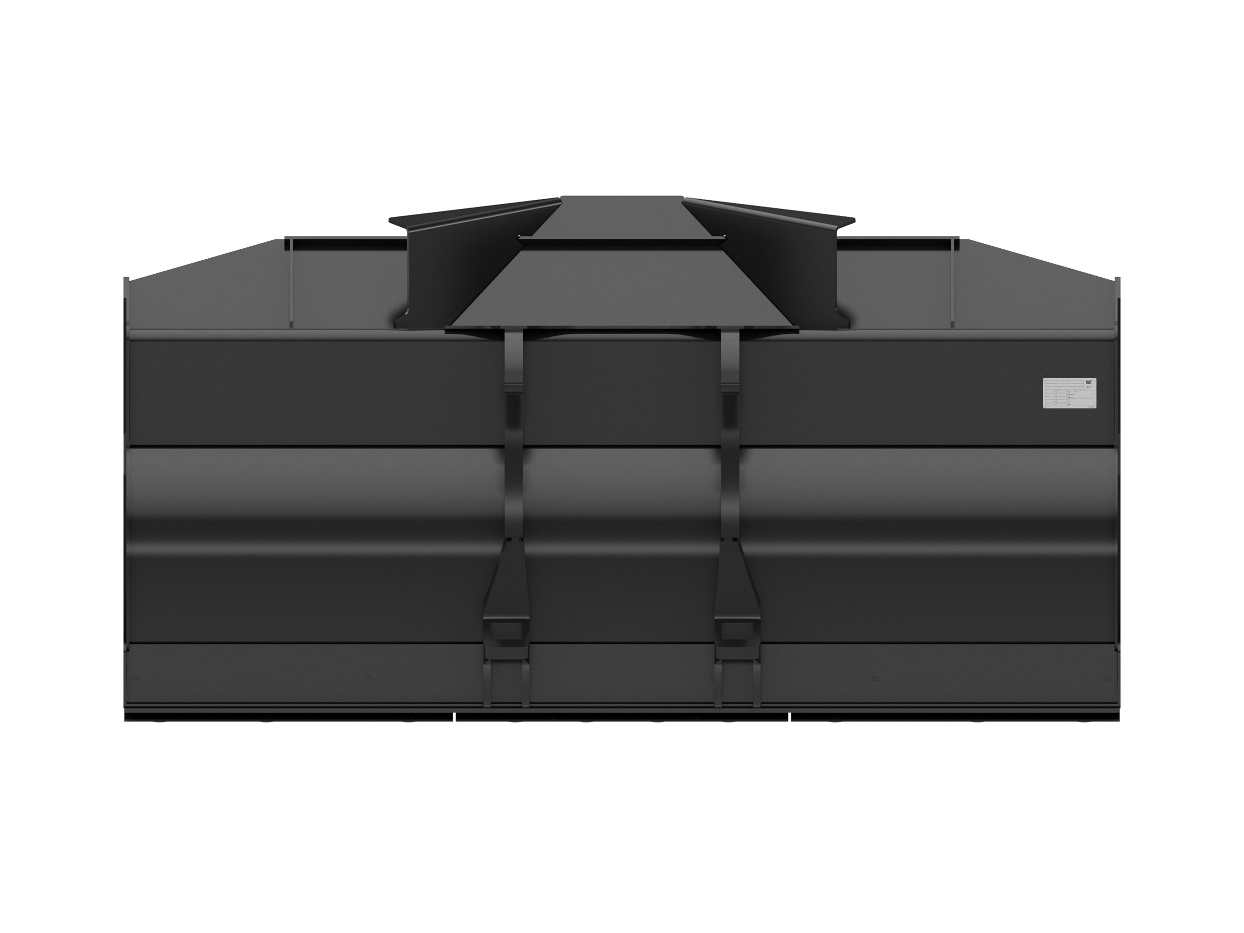 Ковш 2,9м3 (3,8ярда3) с устройством смены навесного оборудования Fusion™ и режущей кромкой с болтовым креплением