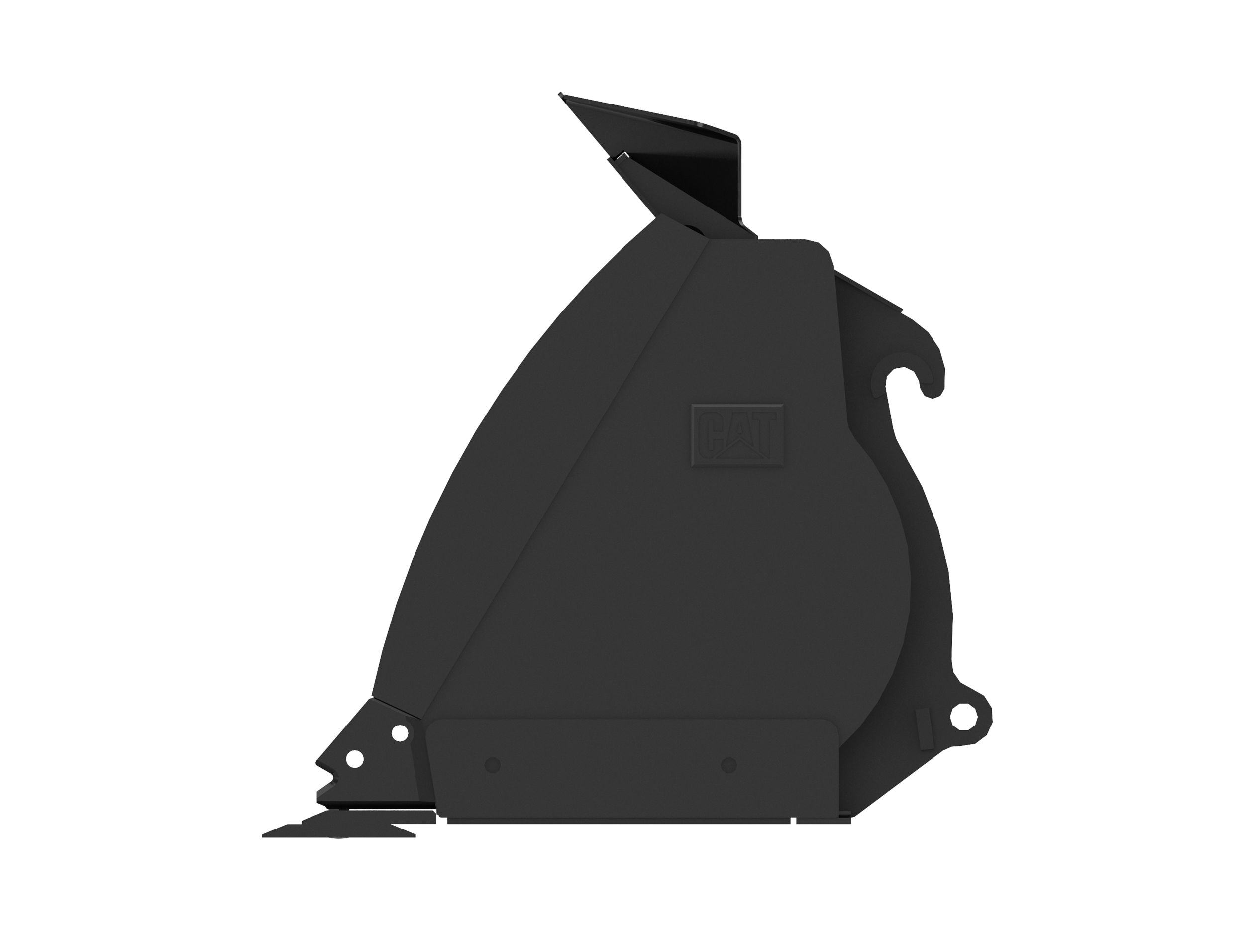 Ковш 2,5 м3 (3,3 ярда3), устройство смены навесного оборудования ISO, режущая кромка с болтовым креплением