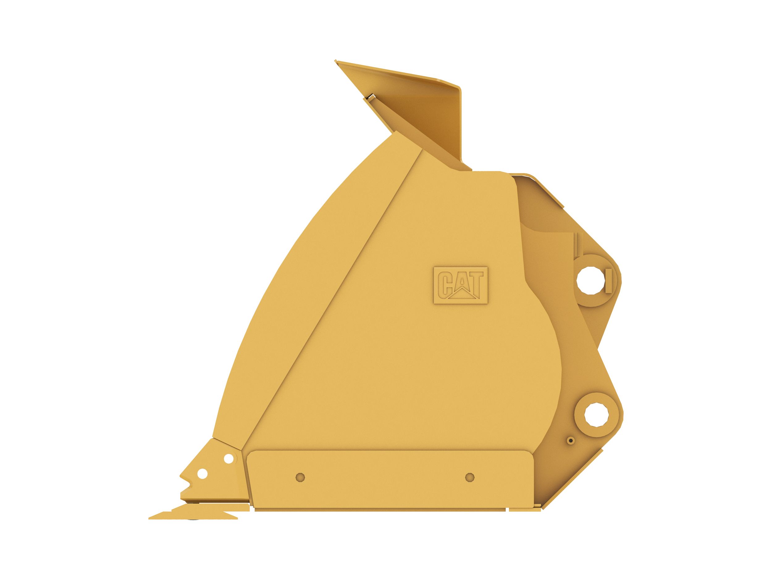 Ковш 2,9 м3 (3,8 ярда3), крепление на пальцах, приварные зубья