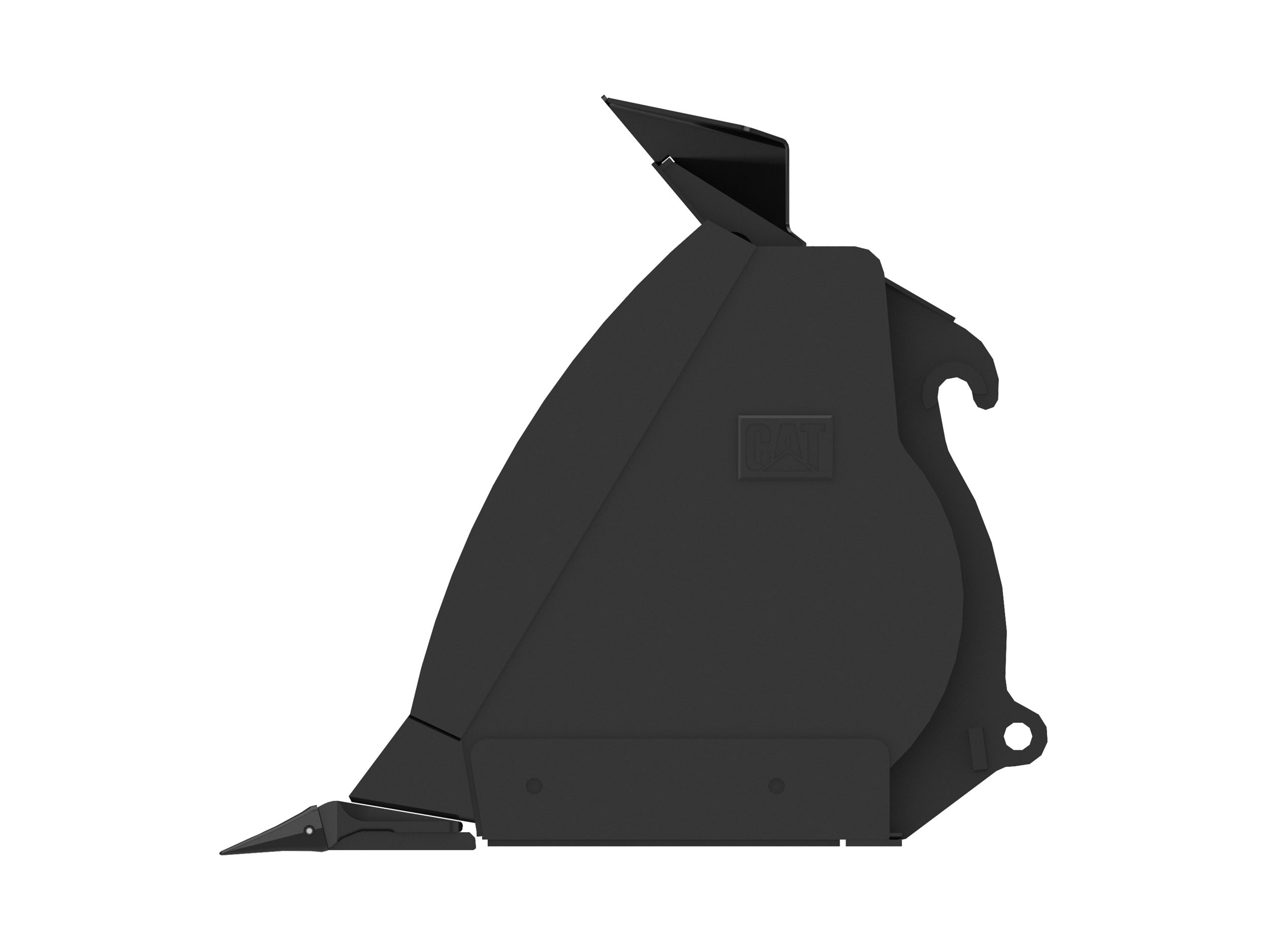 Ковш 2,3 м3 (3,0 ярда3), устройство смены навесного оборудования ISO, приварные зубья