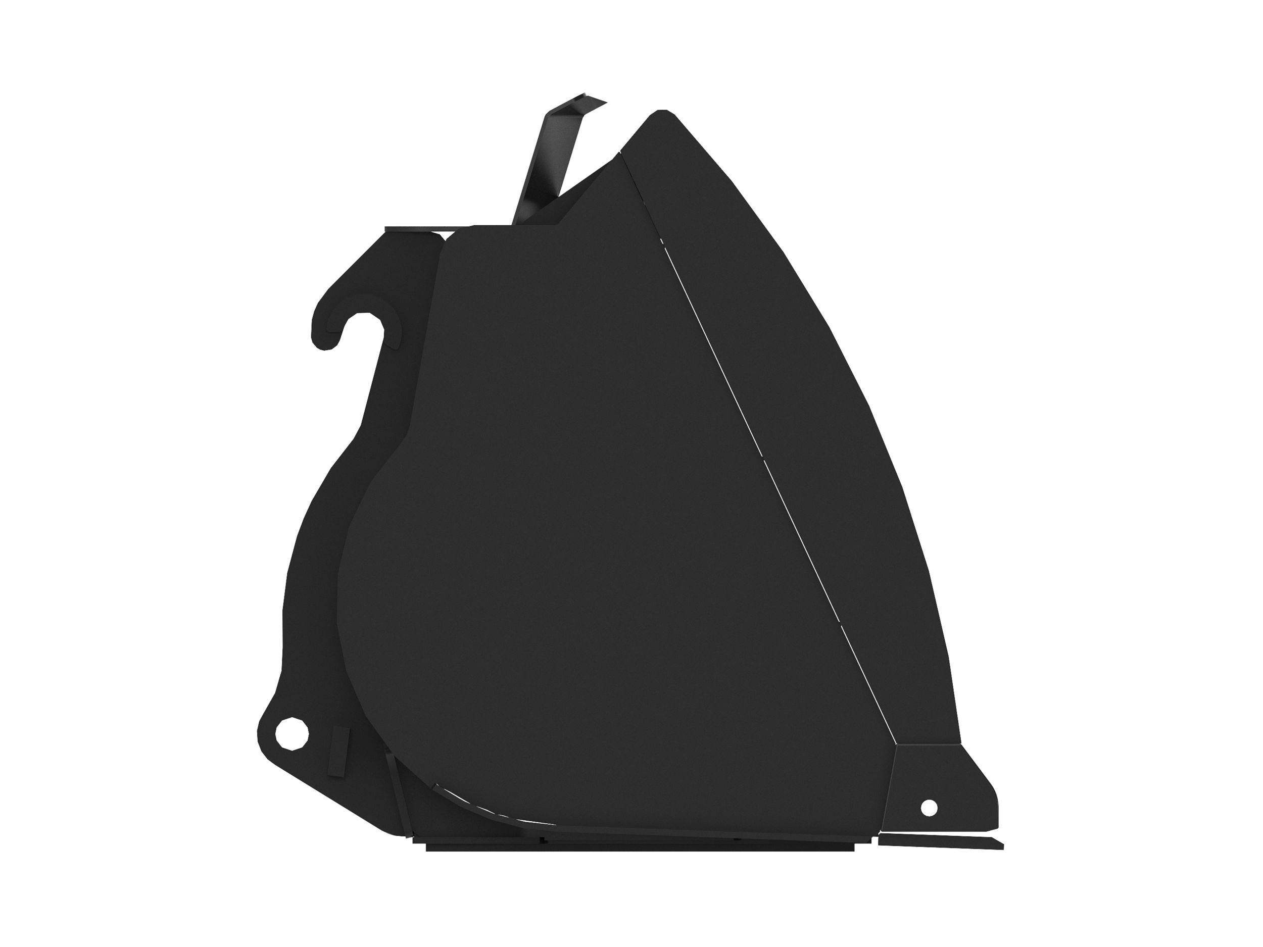 1.8 m3 (2.4 yd3), HPL-ISO Coupler, Base Edge 