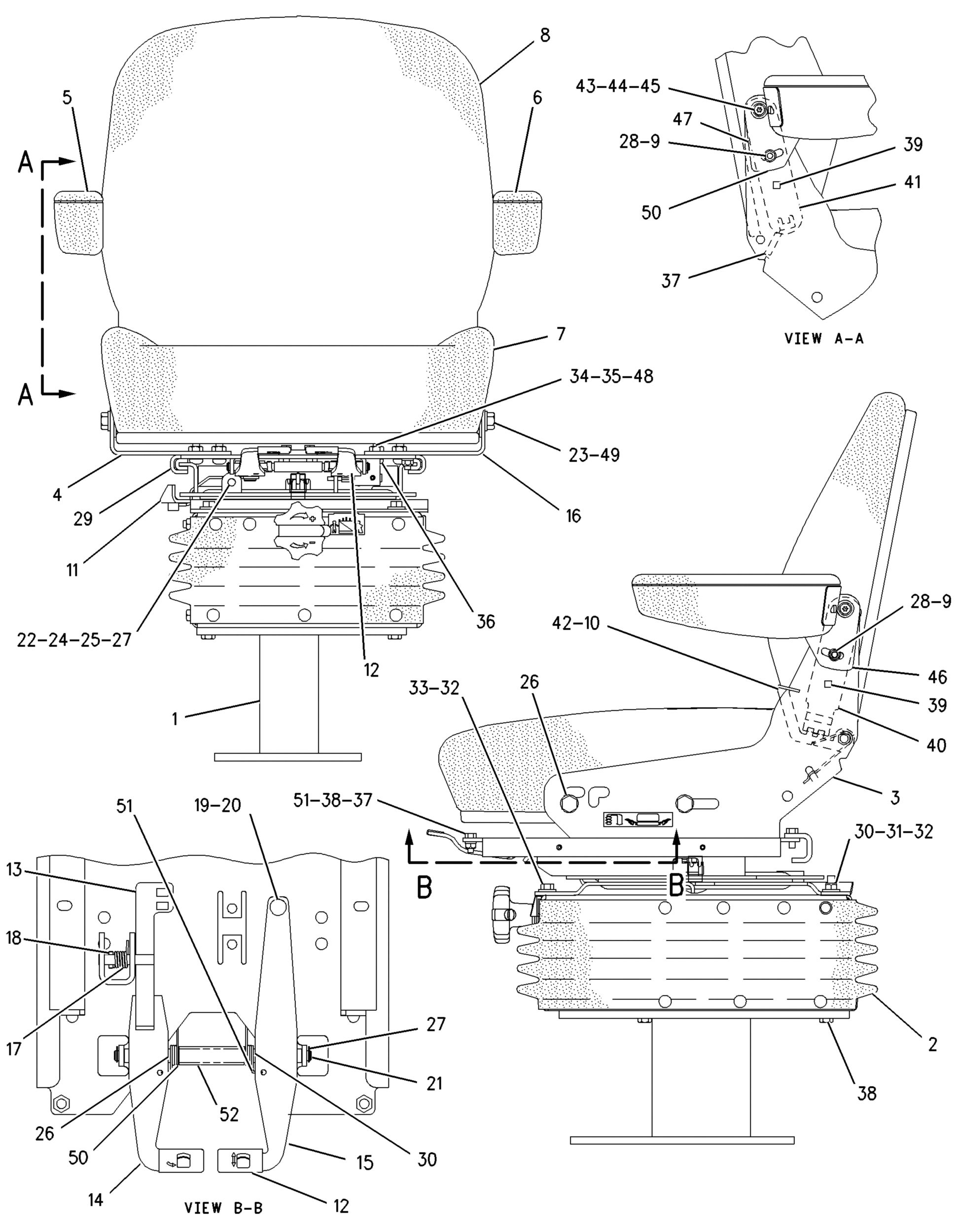 130-5564: БЛОК СИДЕНЬЯ