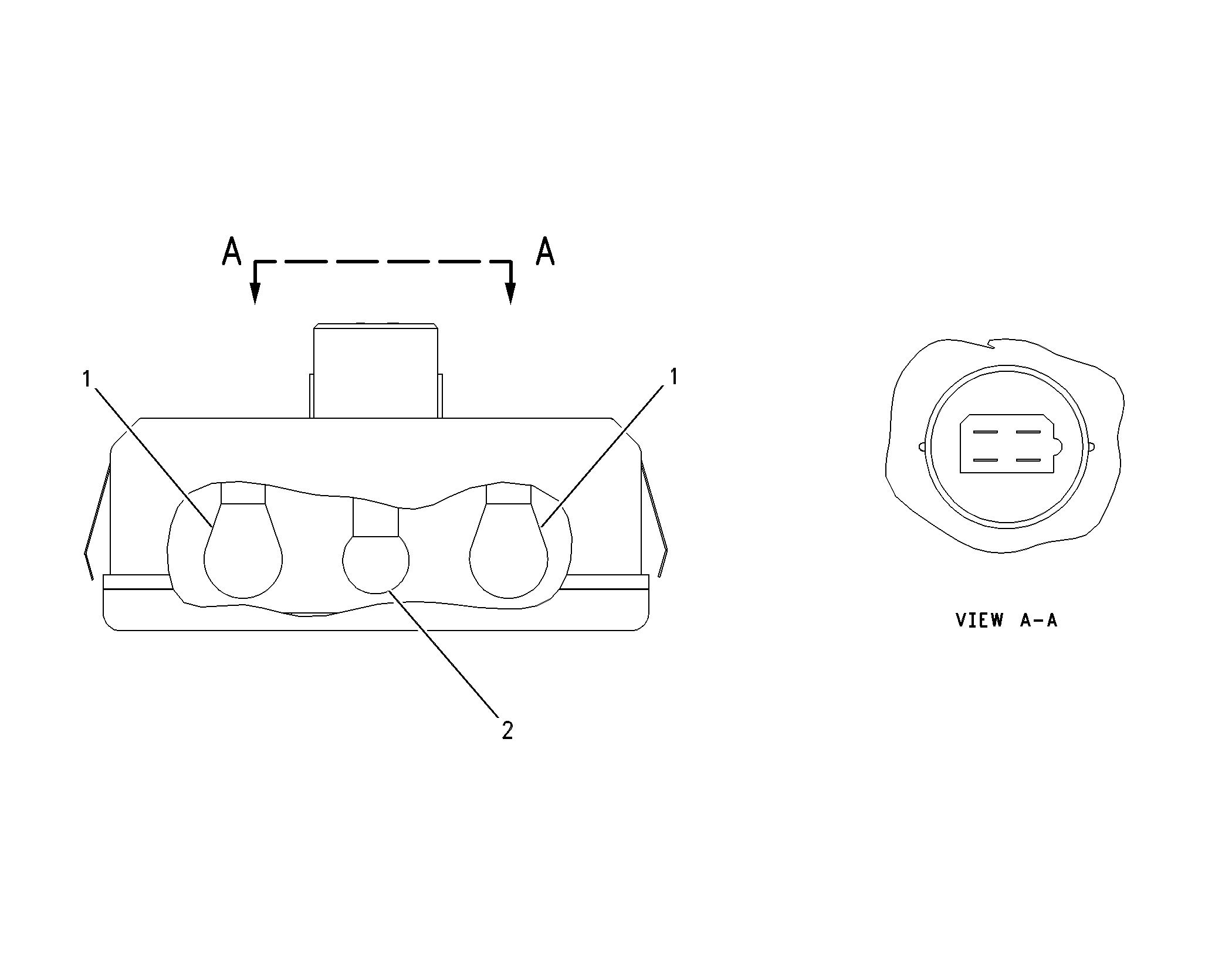 Задний фонарь в сборе