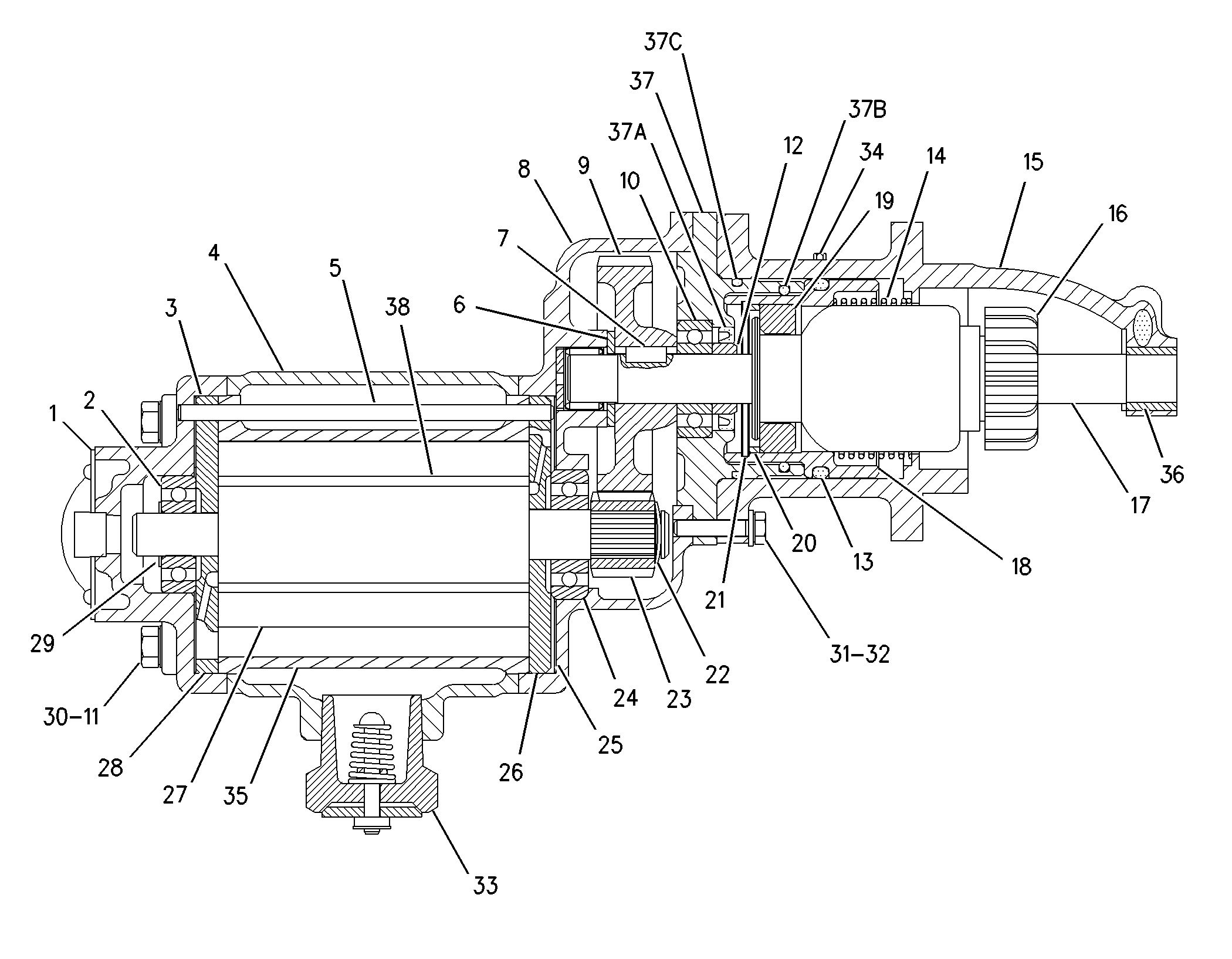 Пневматический стартер
