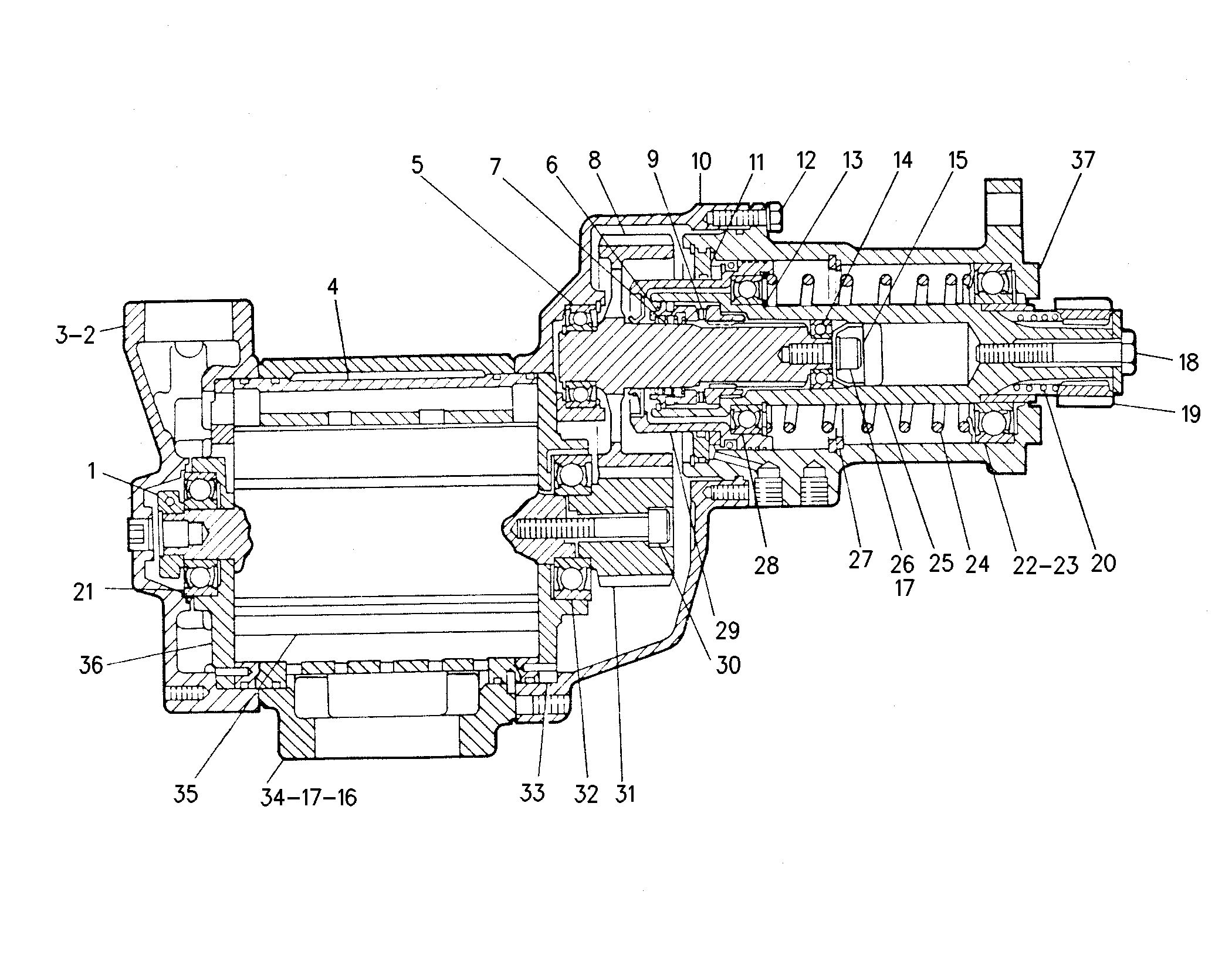 4W-0697: БЛОК ЭЛЕКТРОДВИГАТЕЛЯ