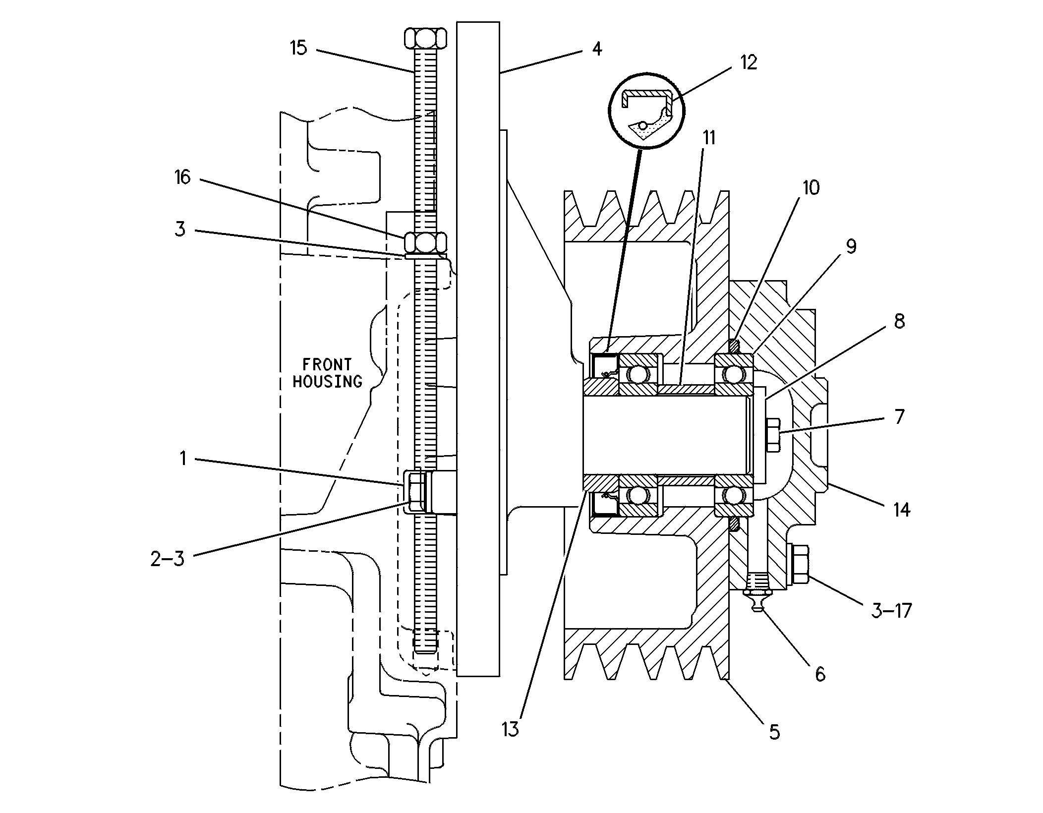 БЛОК ПРИВОДА ВЕНТИЛЯТОРА