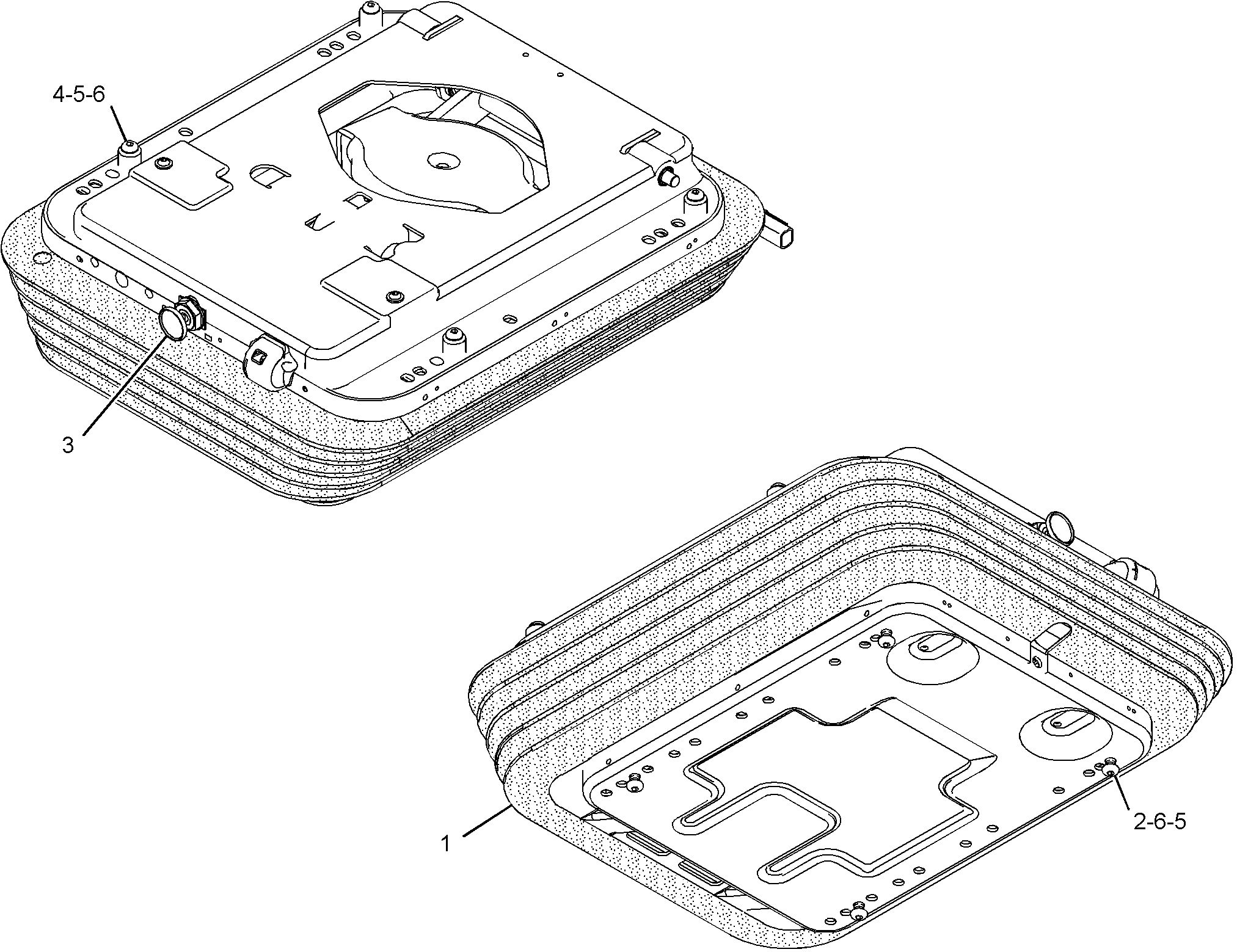 284-4486: КОМПЛЕКТ ПОДВЕСКИ