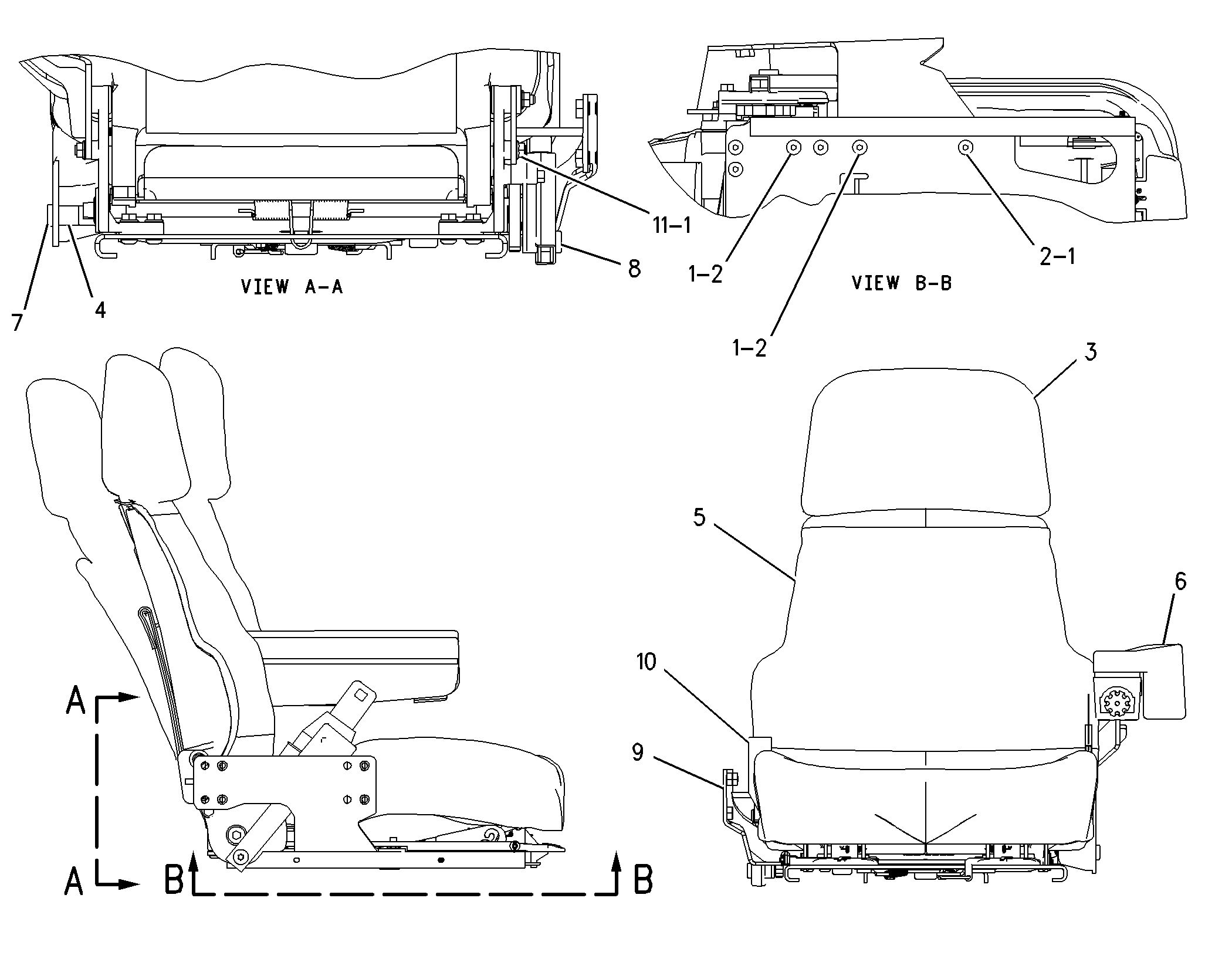 187-0821: БЛОК СИДЕНЬЯ
