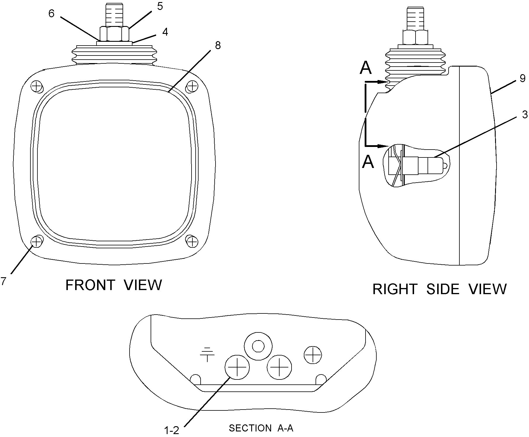 167-3587: ЛАМПА НАПОЛЬНАЯ