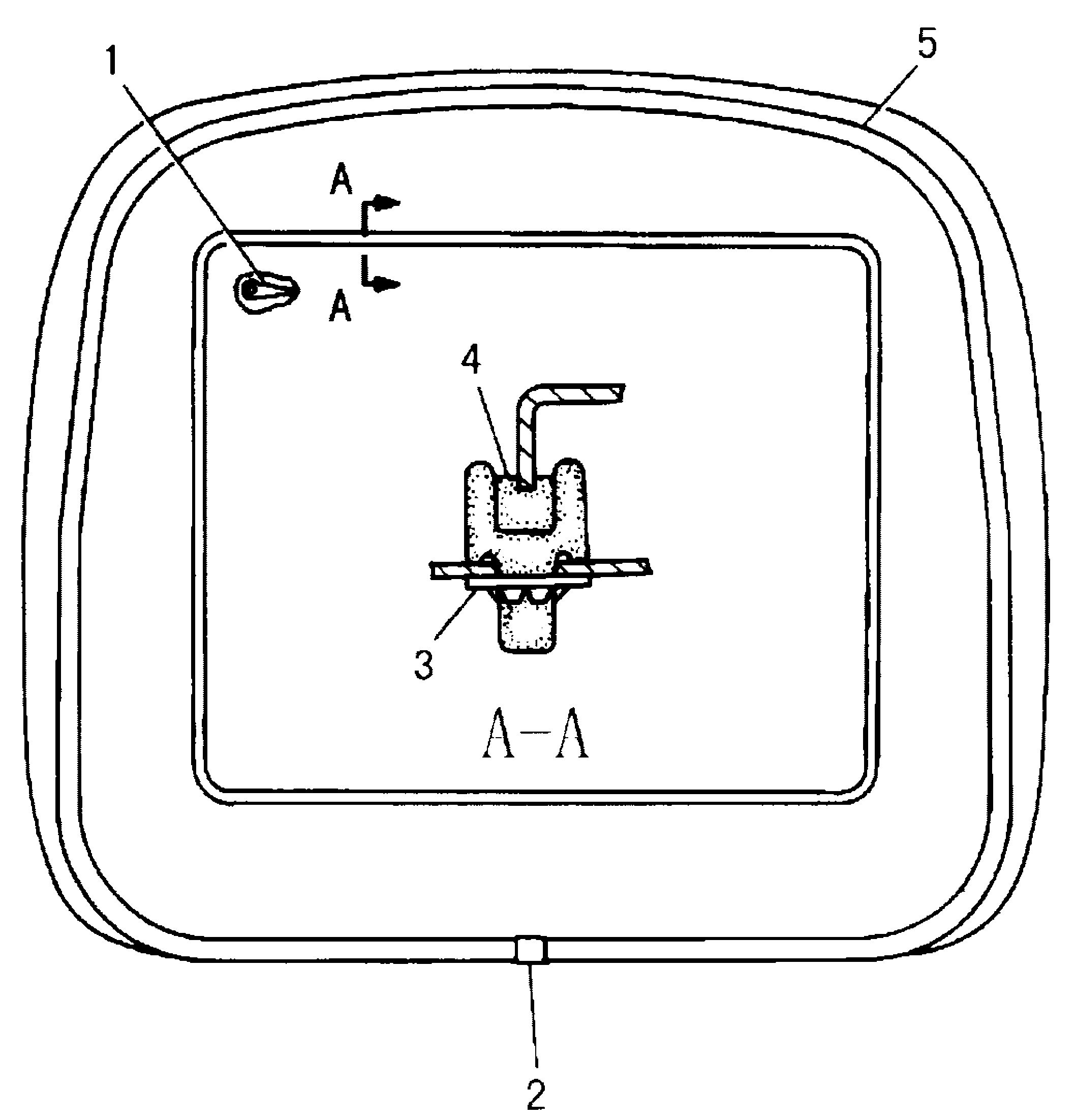 Подушка в сборе Cat® (задняя)