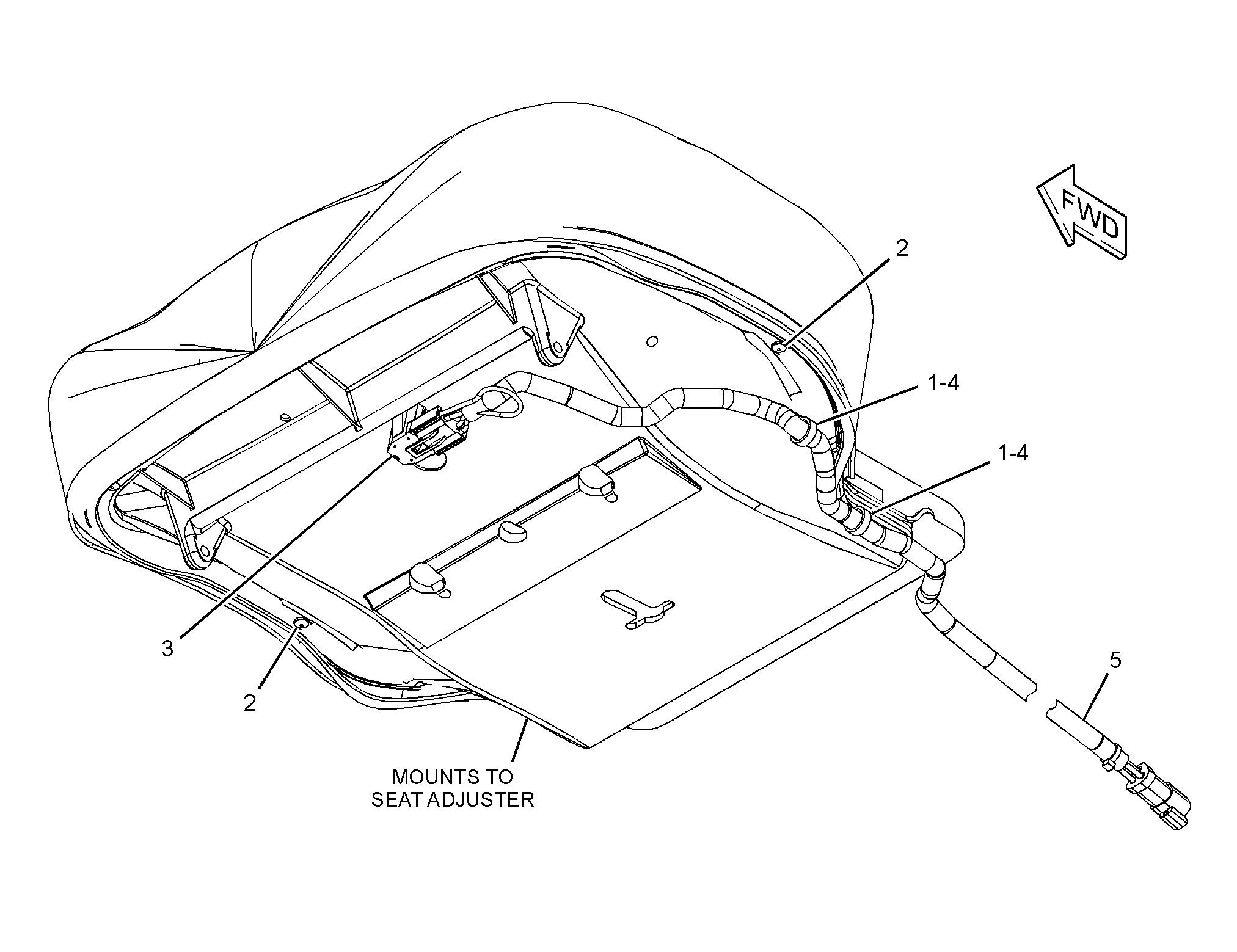 Поддон в сборе