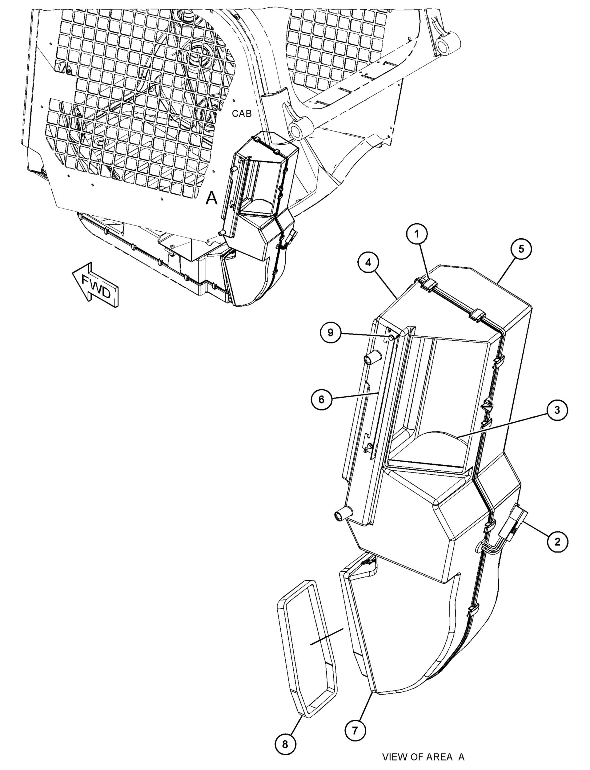 418-5794: Cabin Blower Plenum