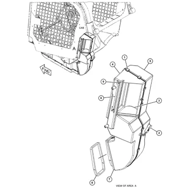 418-5794: Cabin Blower Plenum