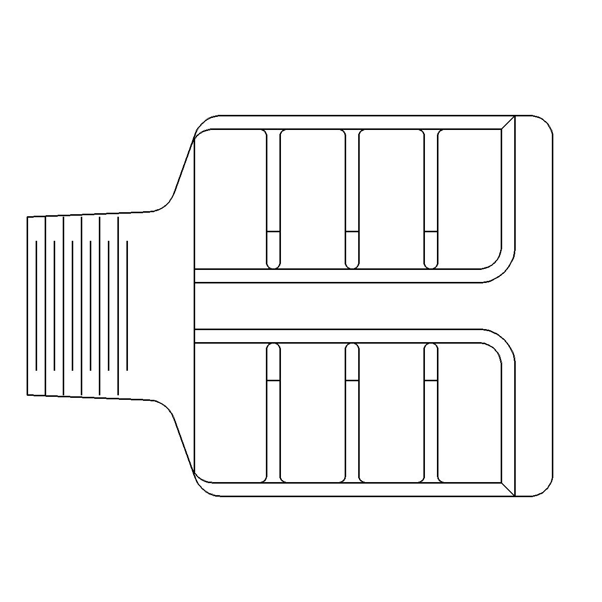 138-2544:  空气起动装置消音器