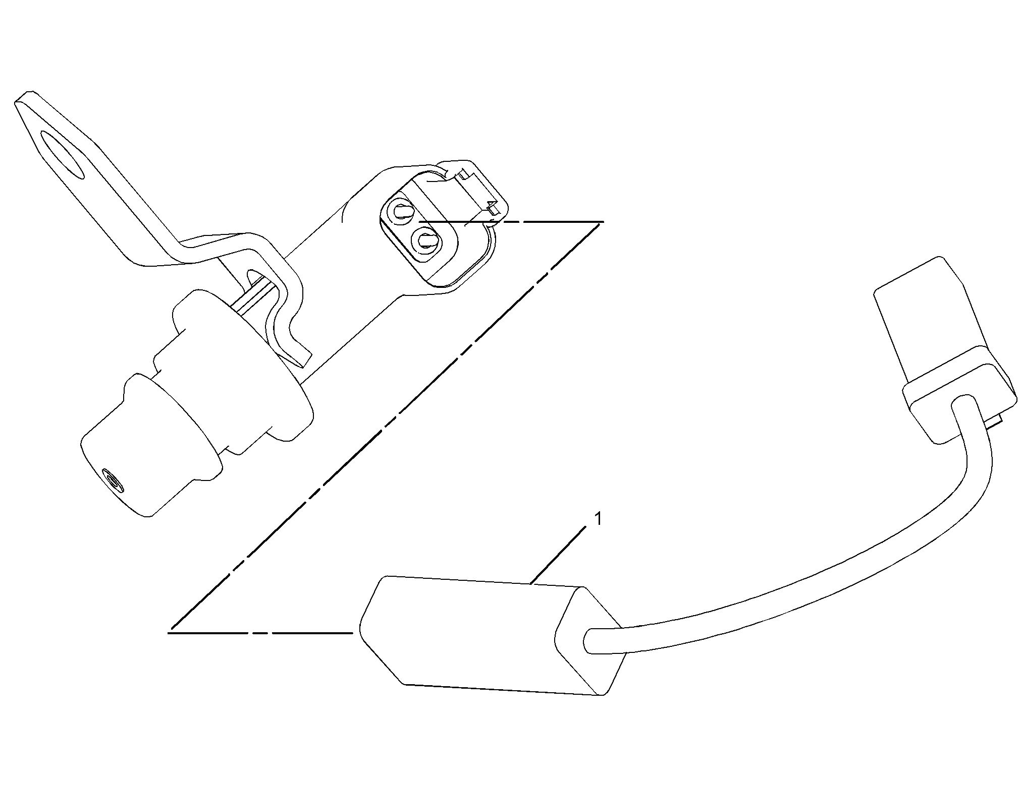 279-9828: Plastic Insulated Low Speed Sensor | Cat® Parts Store