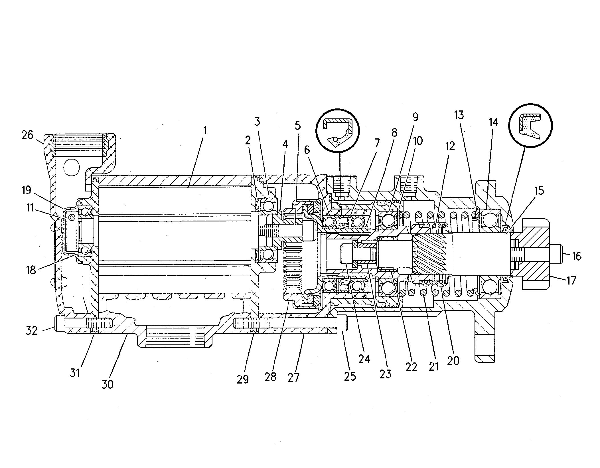 Пневматический стартер
