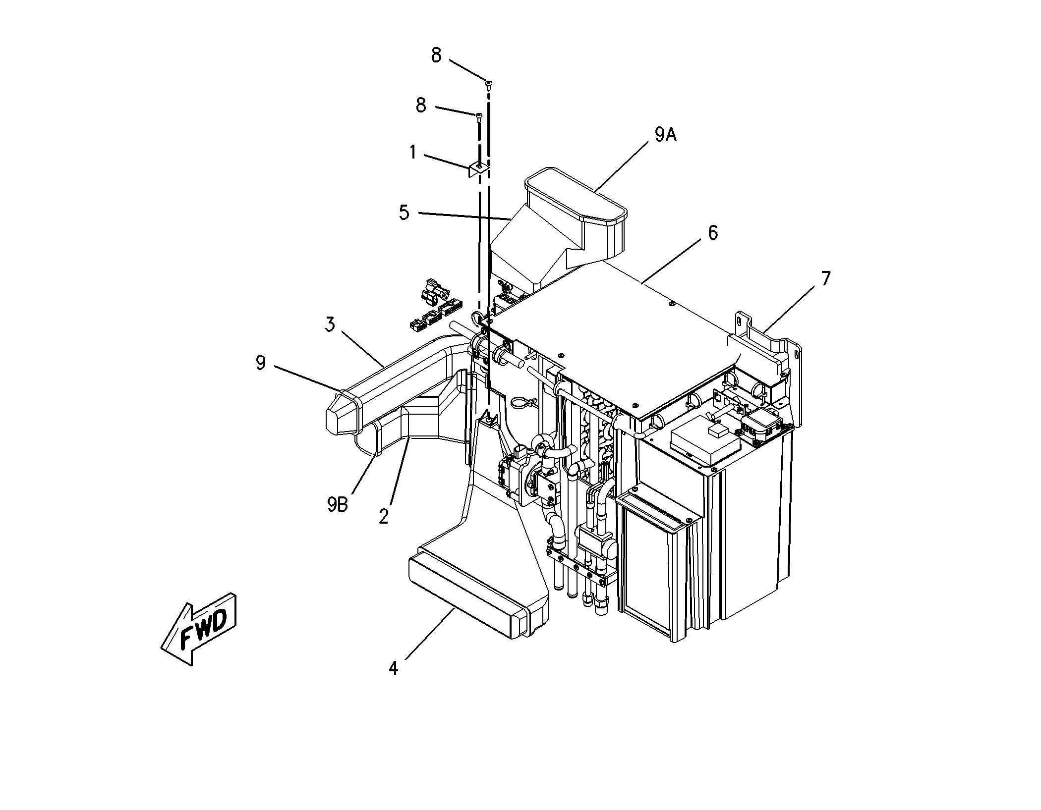 198-4686: БЛОК КОНДИЦИОНЕРА