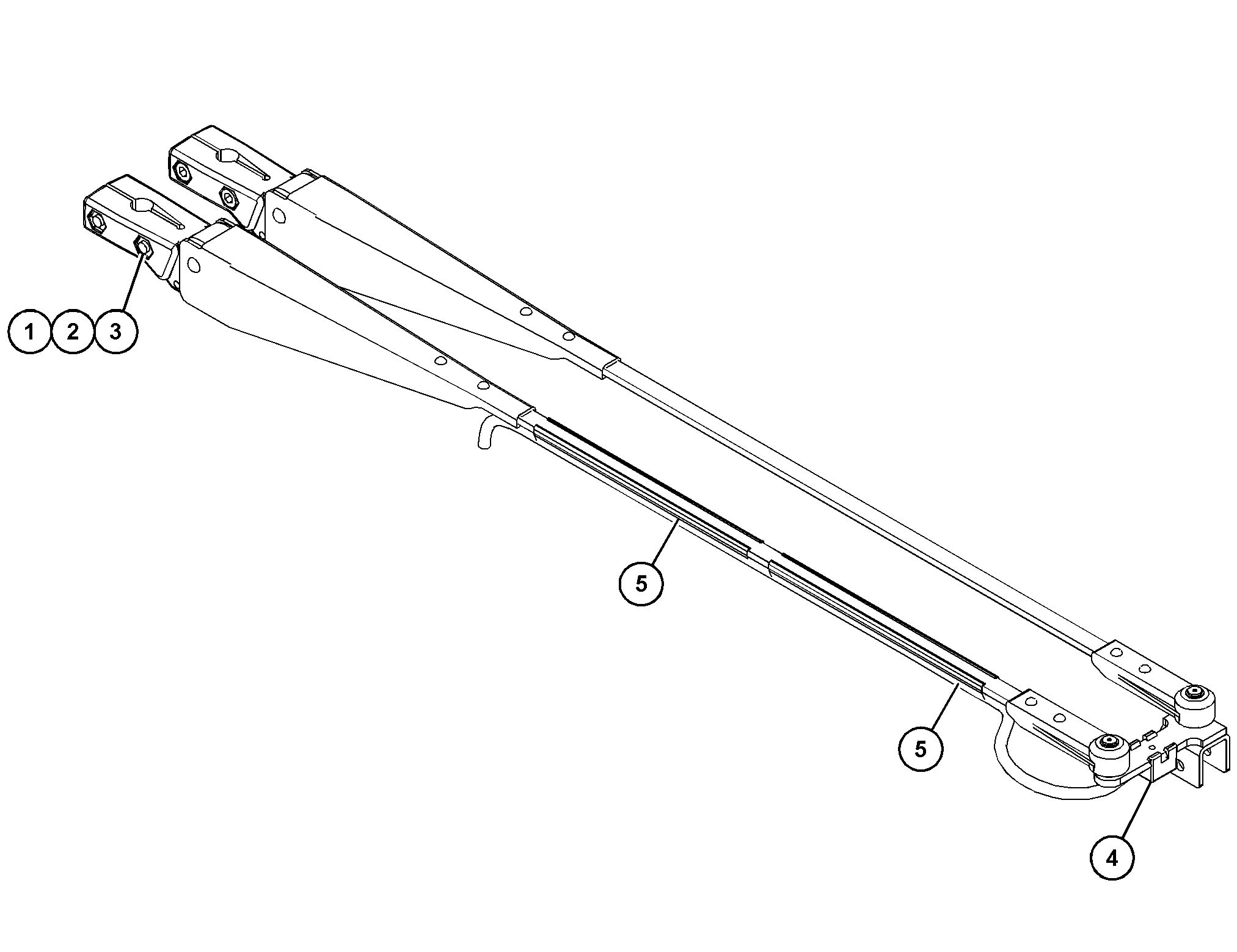 Рычаг в сборе — стеклоочиститель