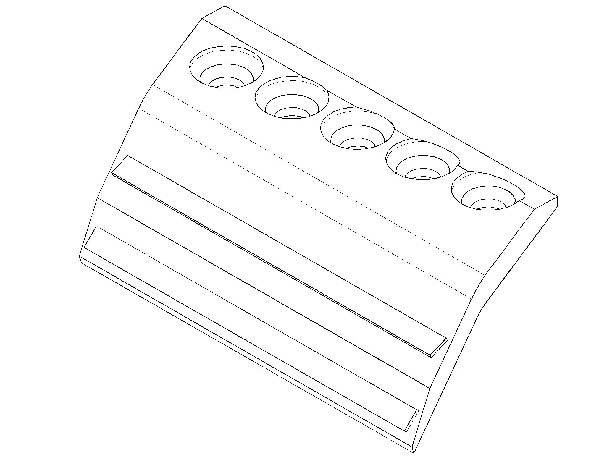 Защита кромок защитной пластины верхнего крепления