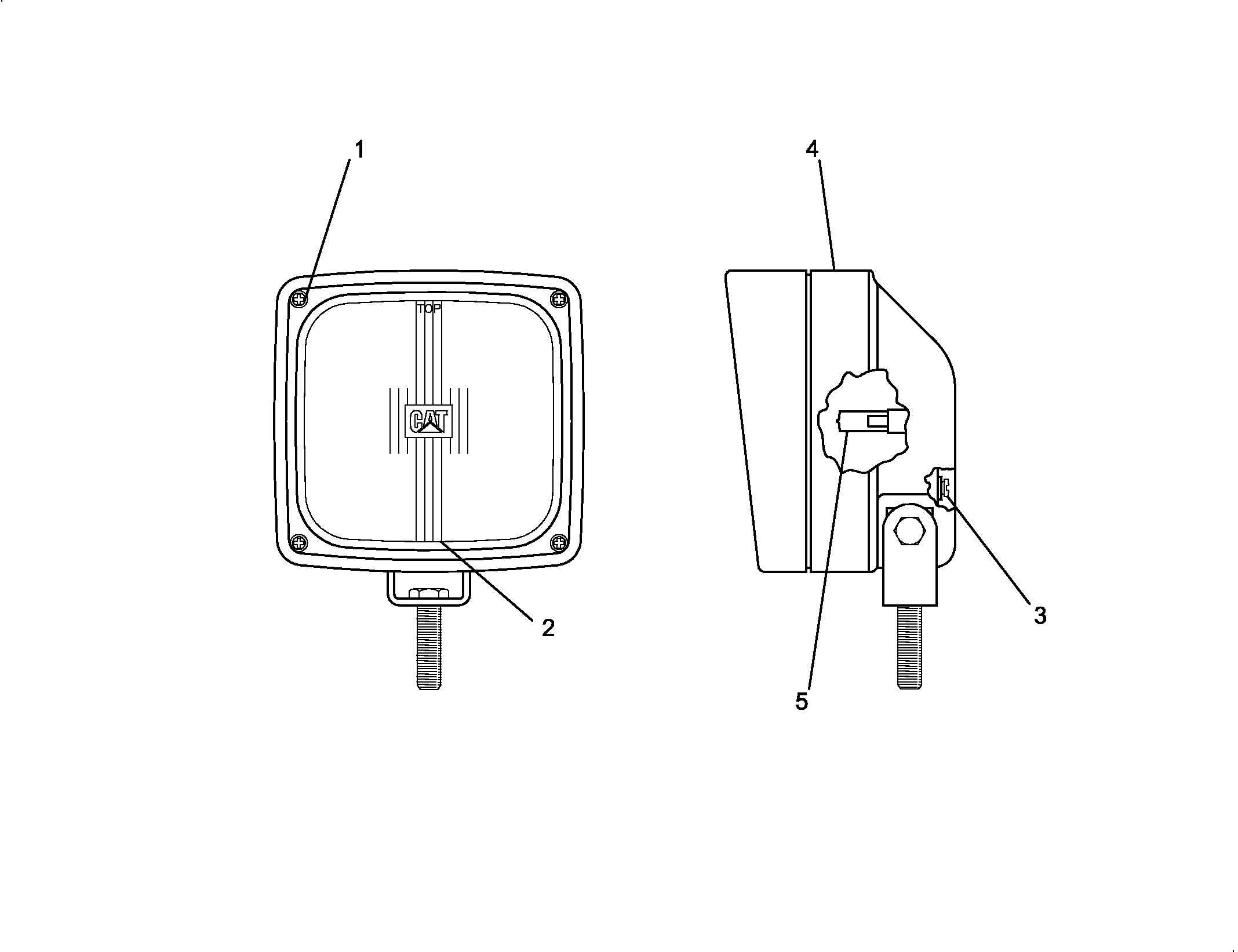 9X-7170: БЛОК ПЕРЕДНЕЙ ФАРЫ